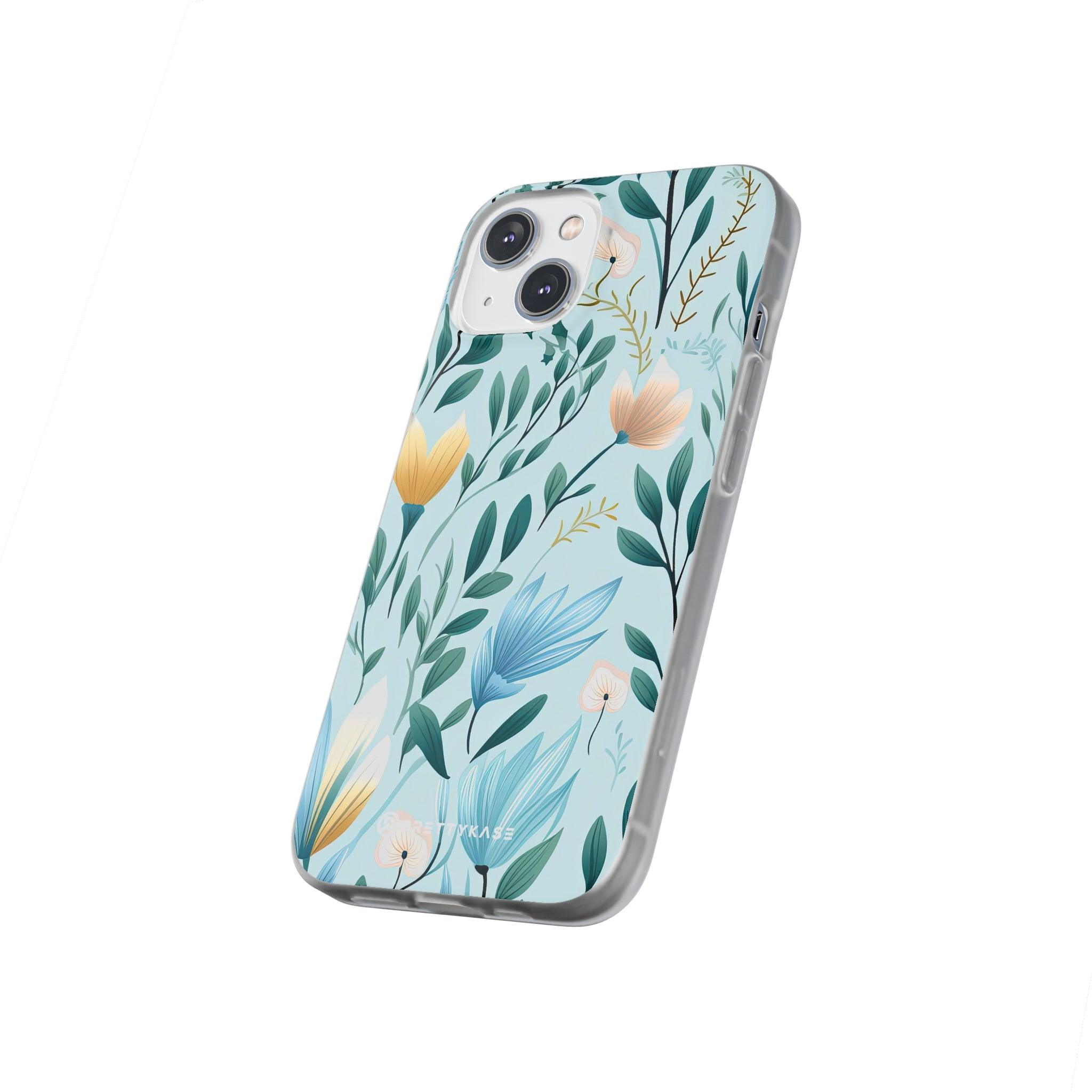 Flower Leaf Pastel Slim - PrettyKase