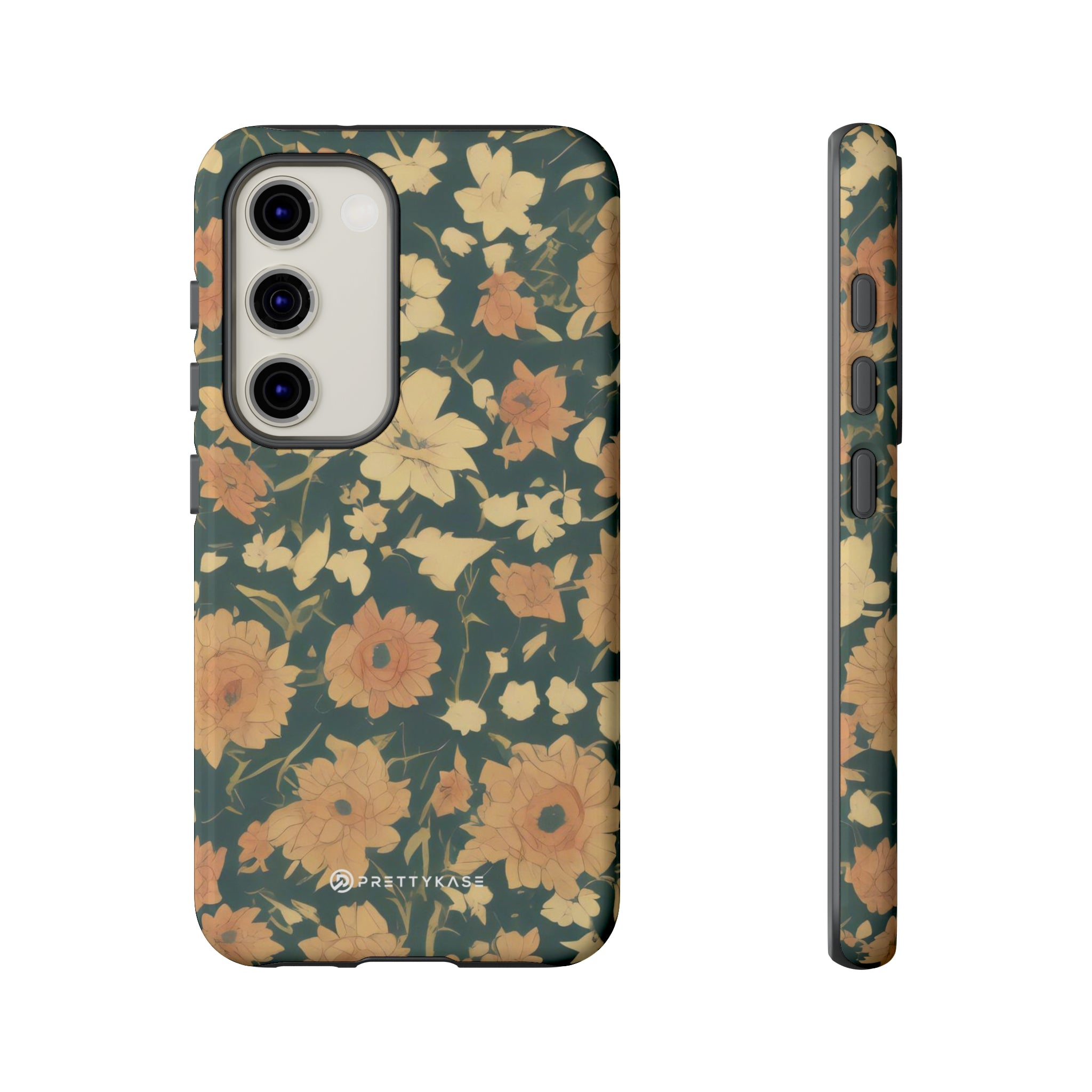 Floral vert olive