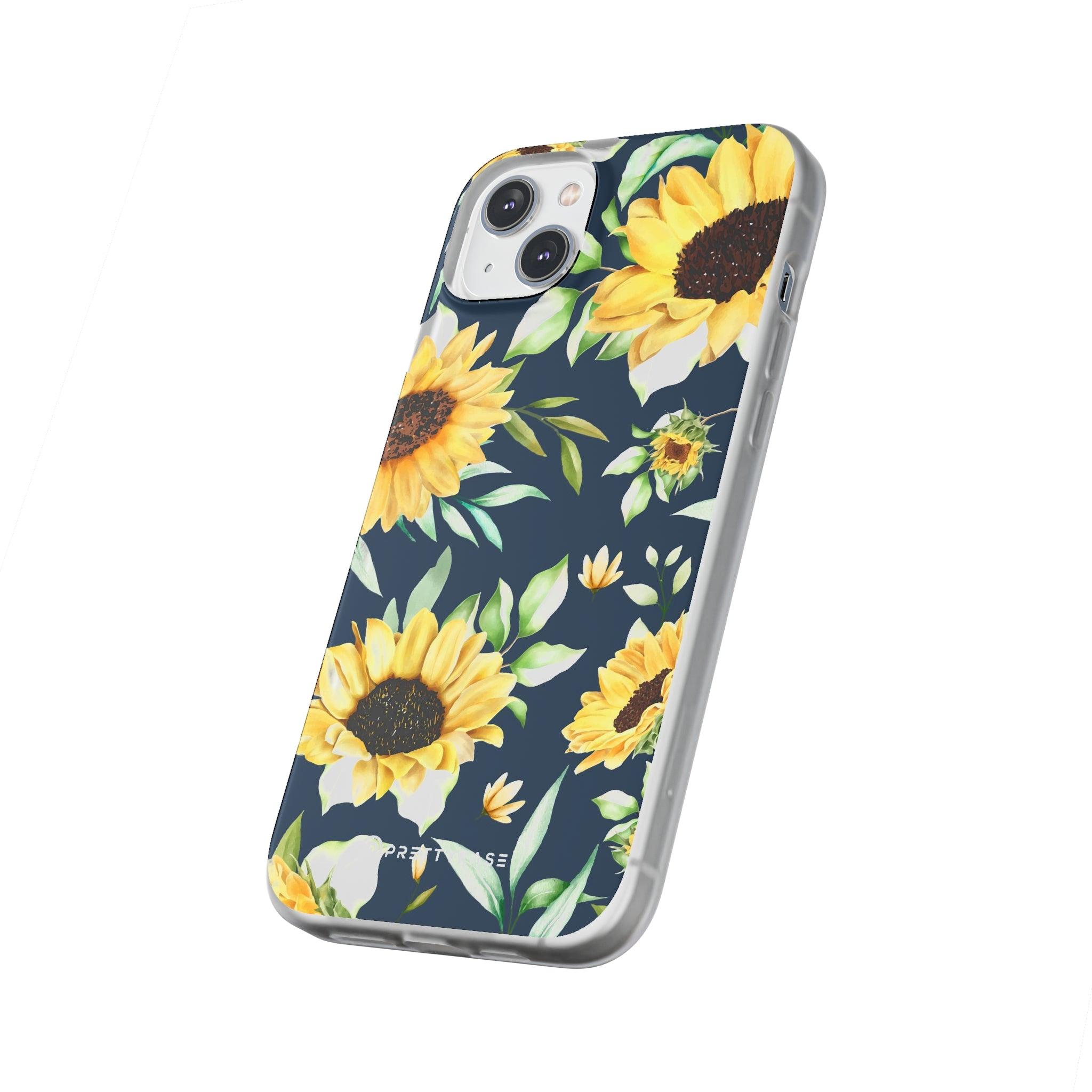 Yellow Floral Evening Slim - PrettyKase