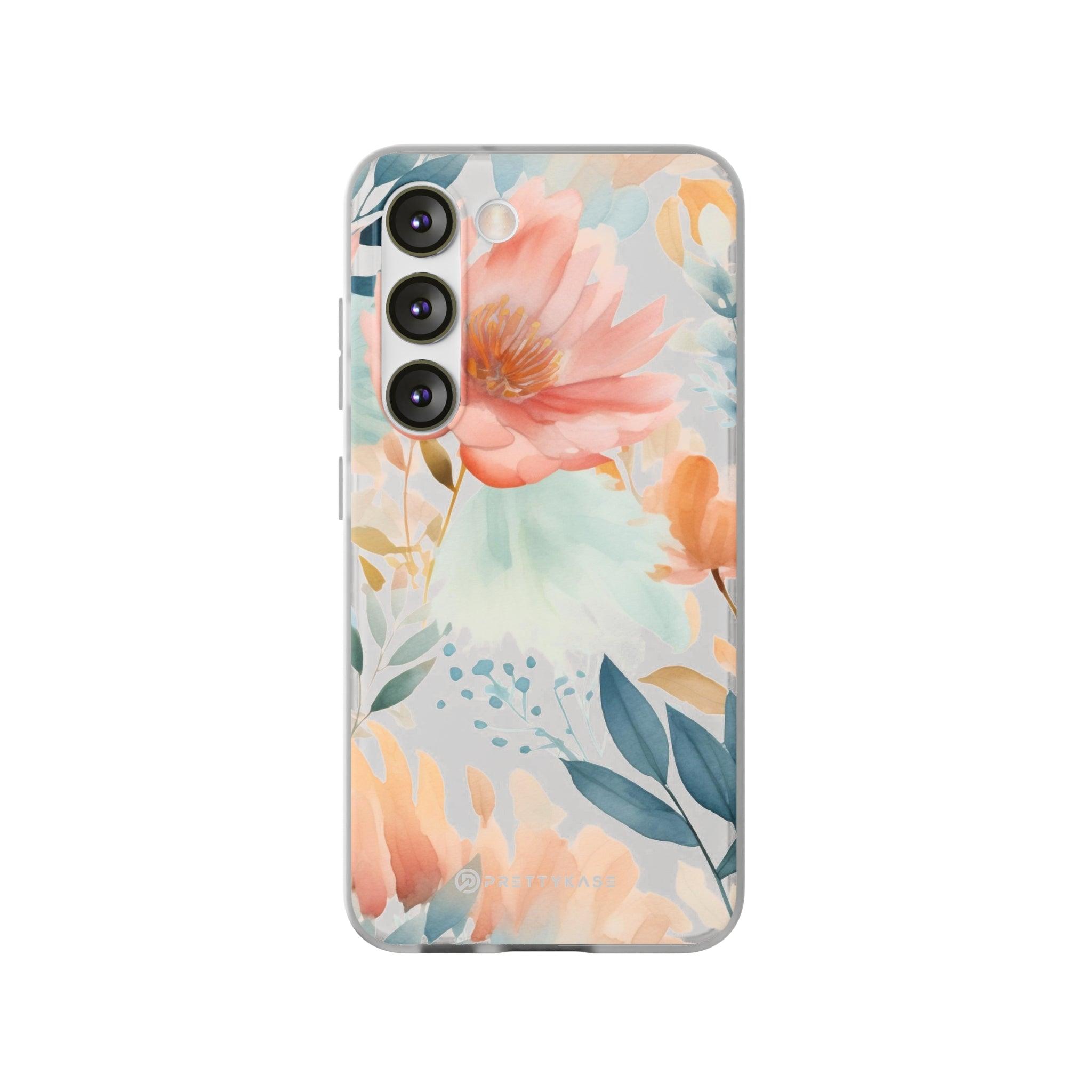 Cute Floral Pattern Slim - PrettyKase