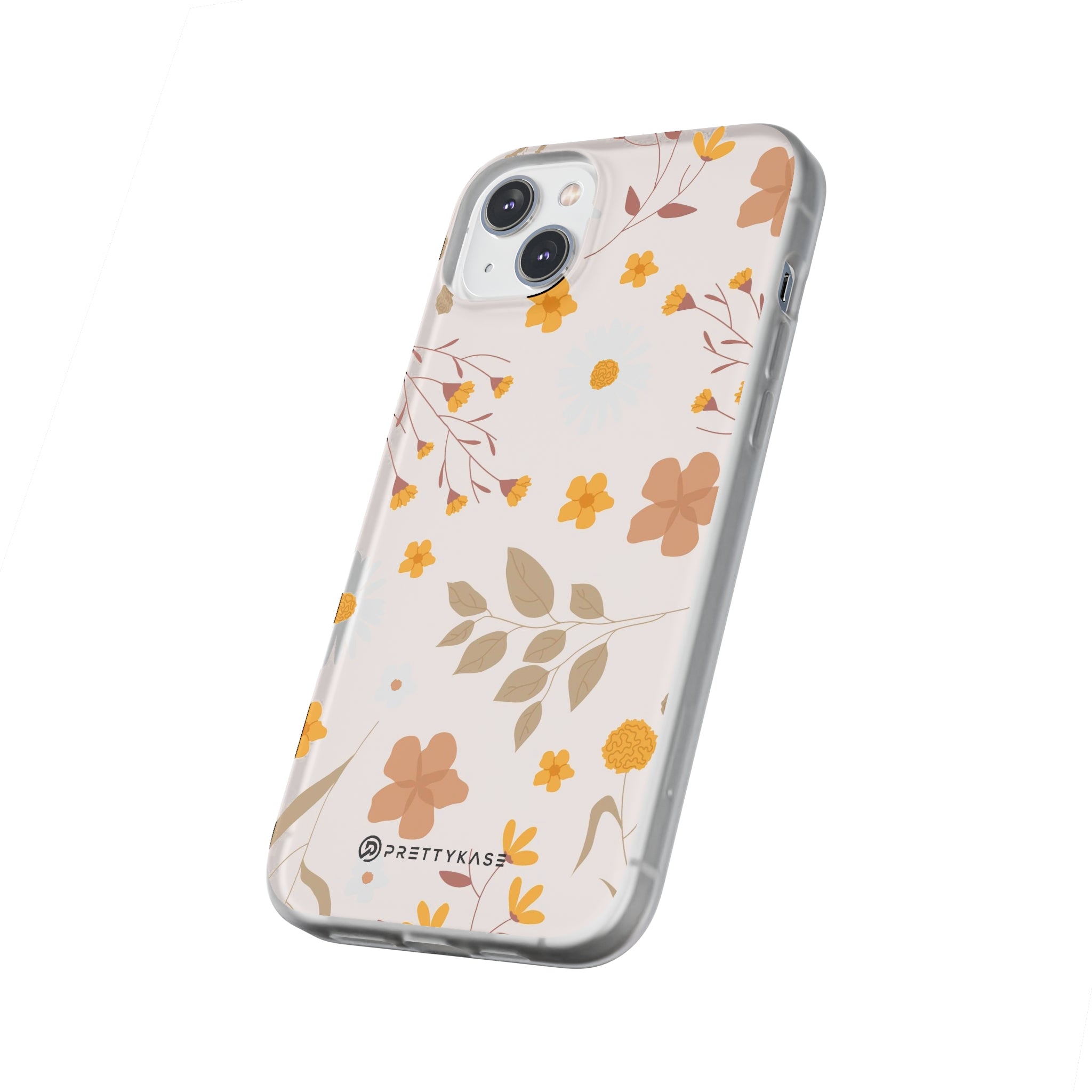 Seamless Leaves and Flower Slim