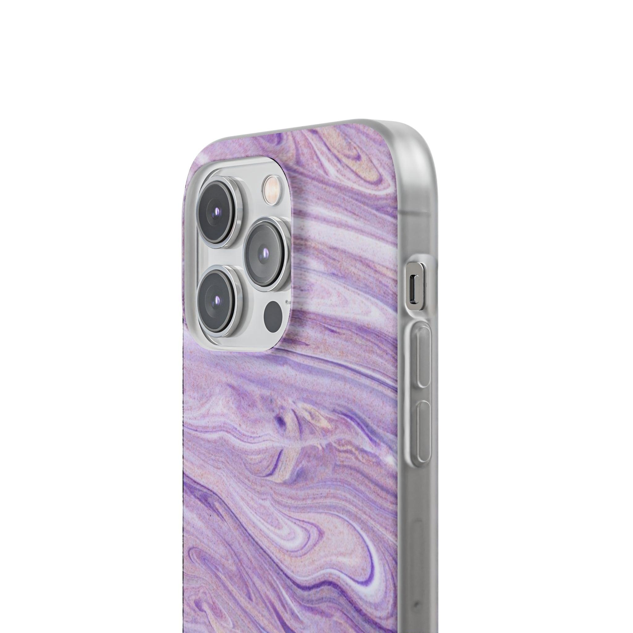 Purple Marble Slim - PrettyKase