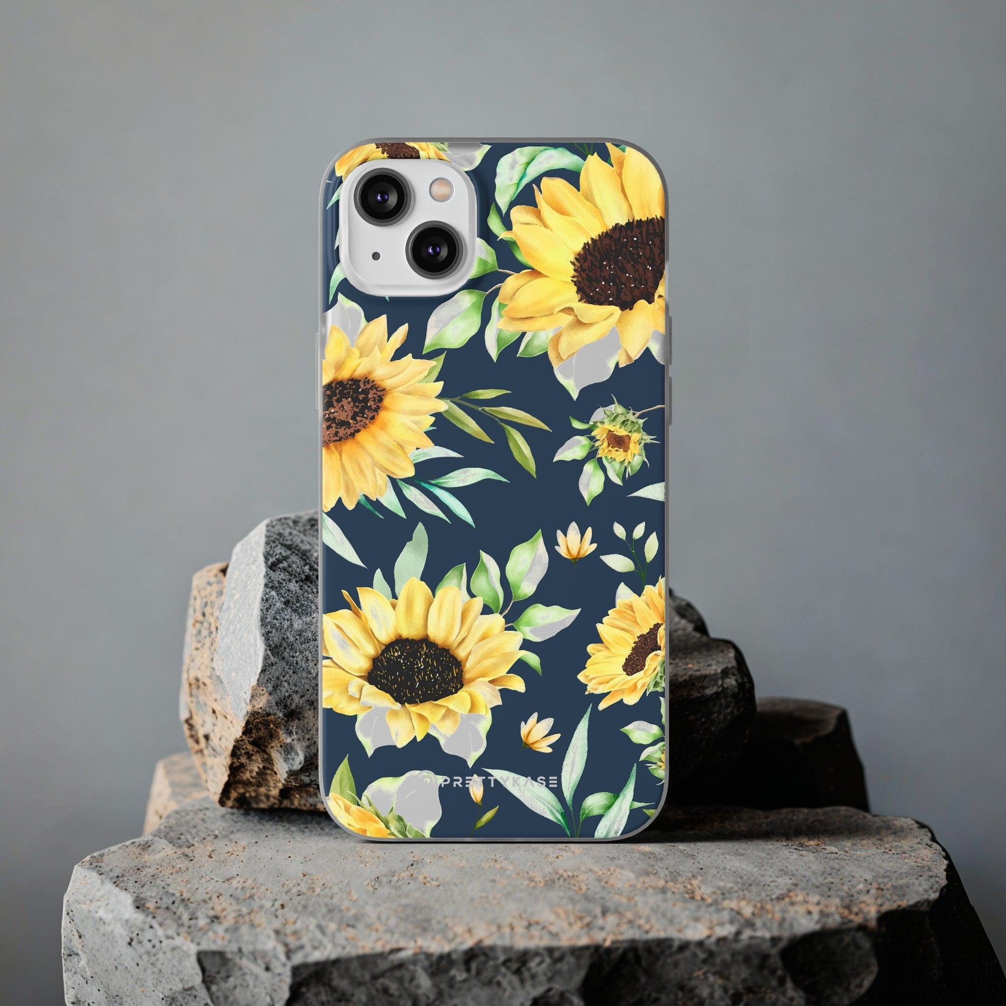 Yellow Floral Evening Slim - PrettyKase