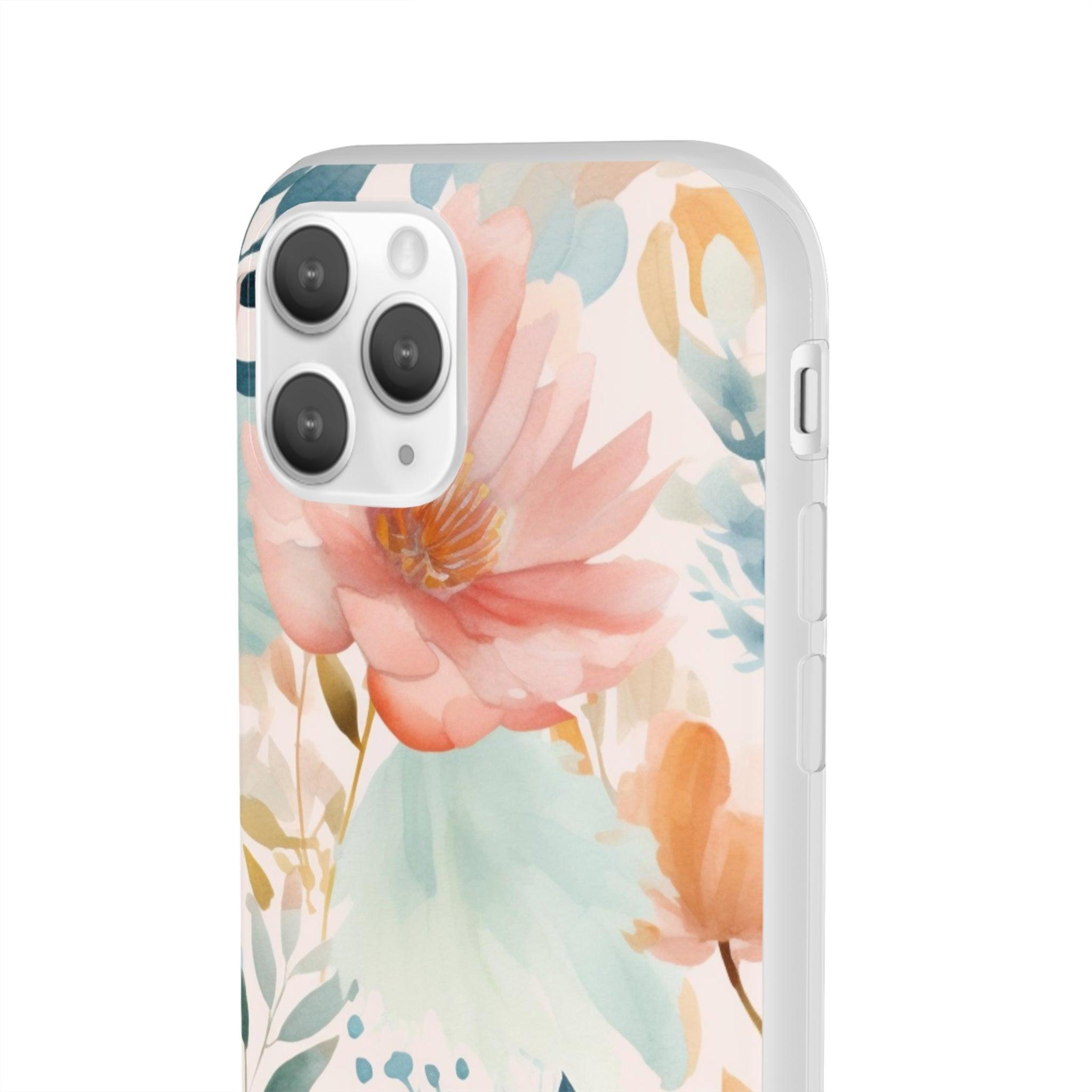 Cute Floral Pattern Slim - PrettyKase