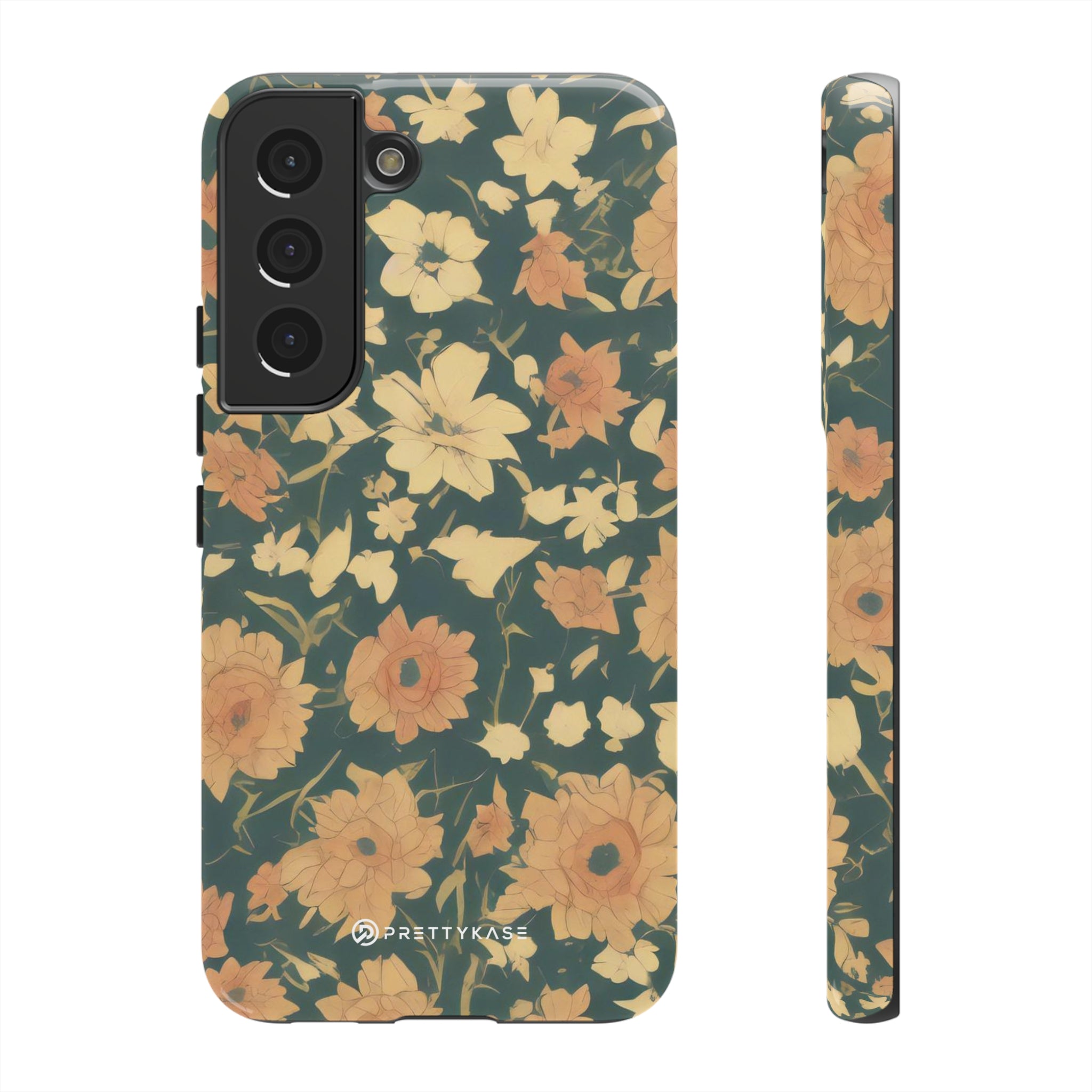 Floral vert olive