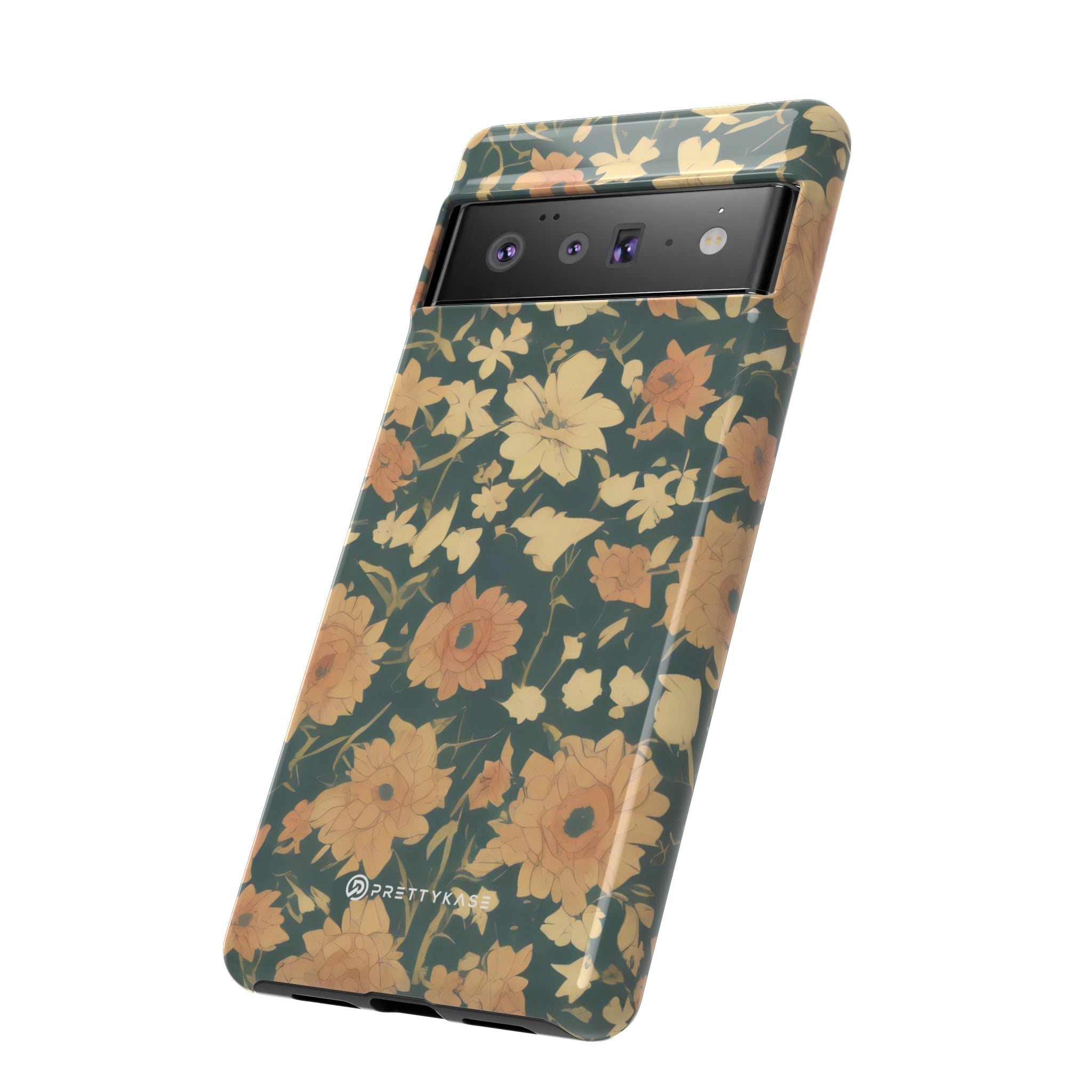 Floral vert olive