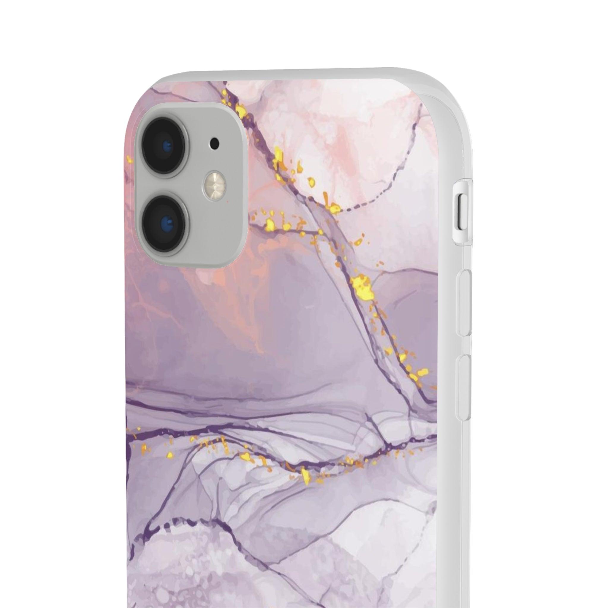 Lavender Marble Slim - PrettyKase