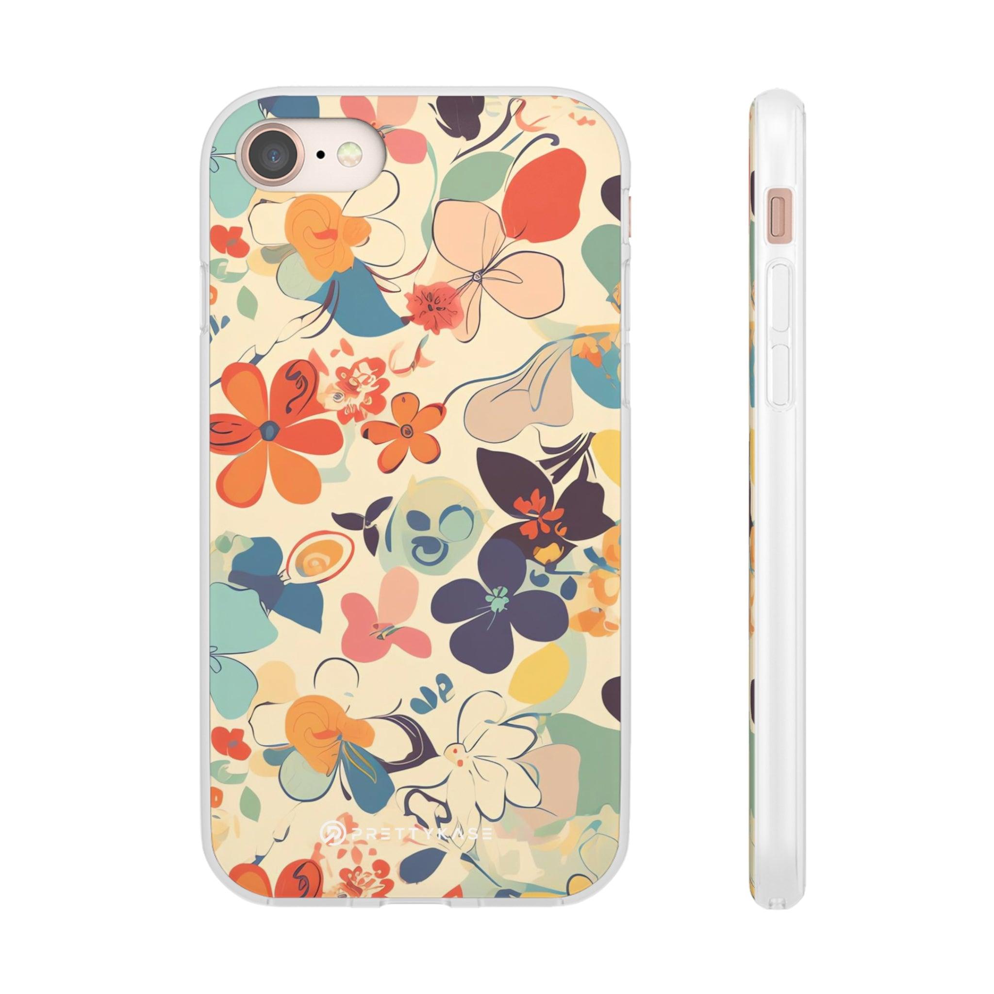 Seamless Floral Pattern Slim - PrettyKase