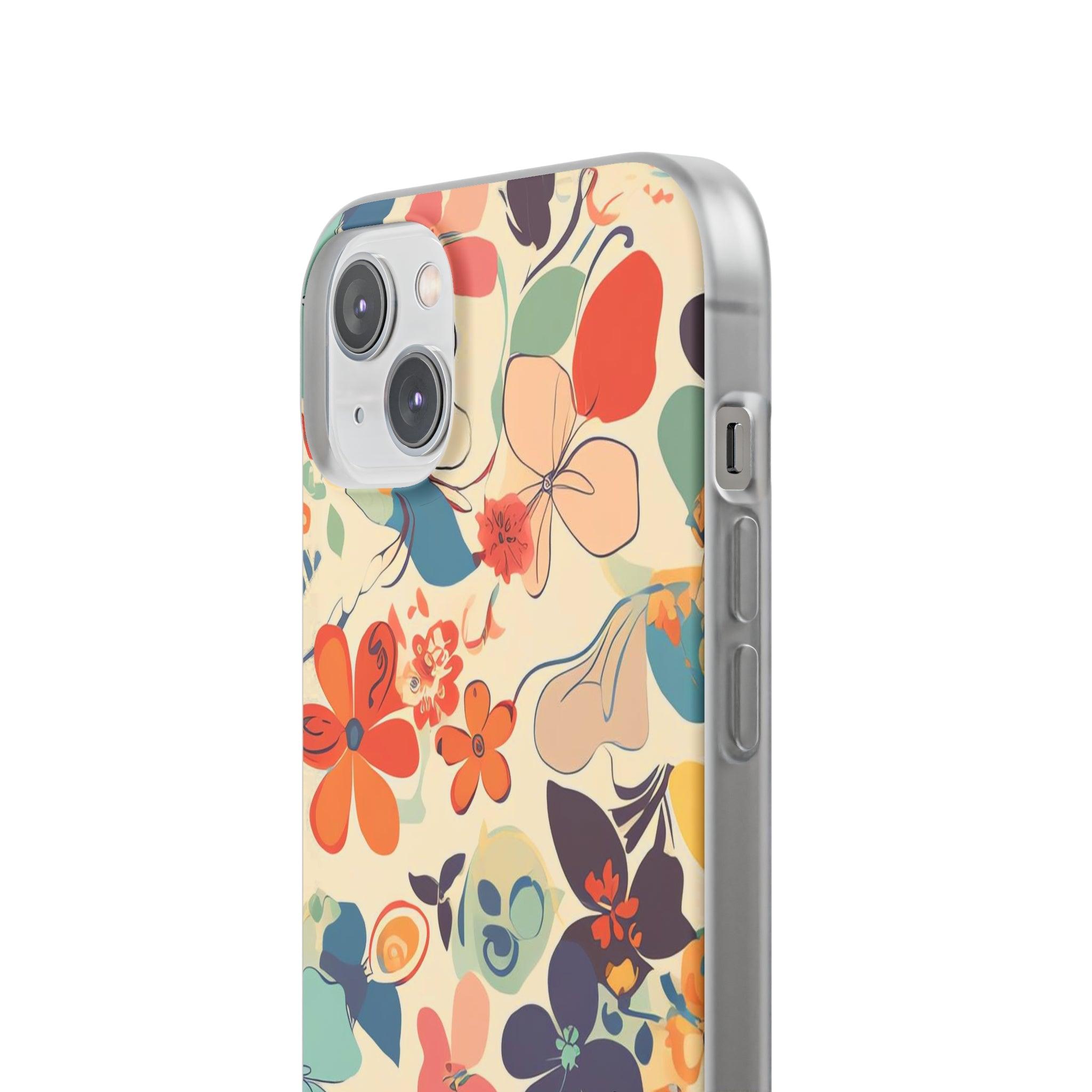 Seamless Floral Pattern Slim - PrettyKase