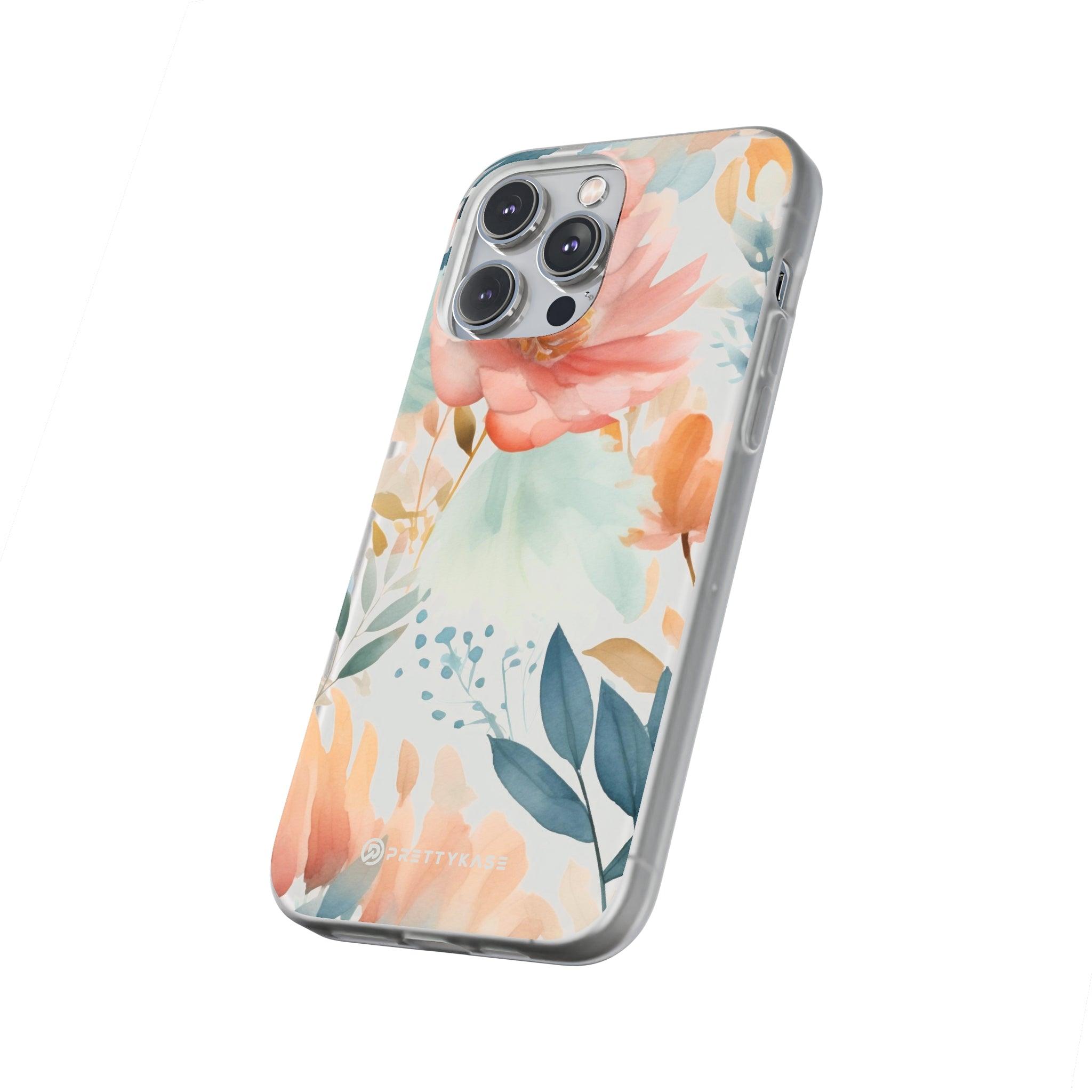 Cute Floral Pattern Slim - PrettyKase