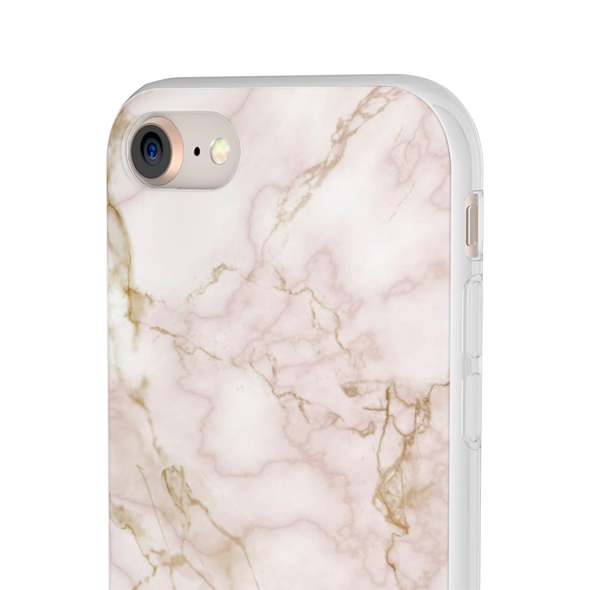 Golden Rosed Marble Slim - PrettyKase