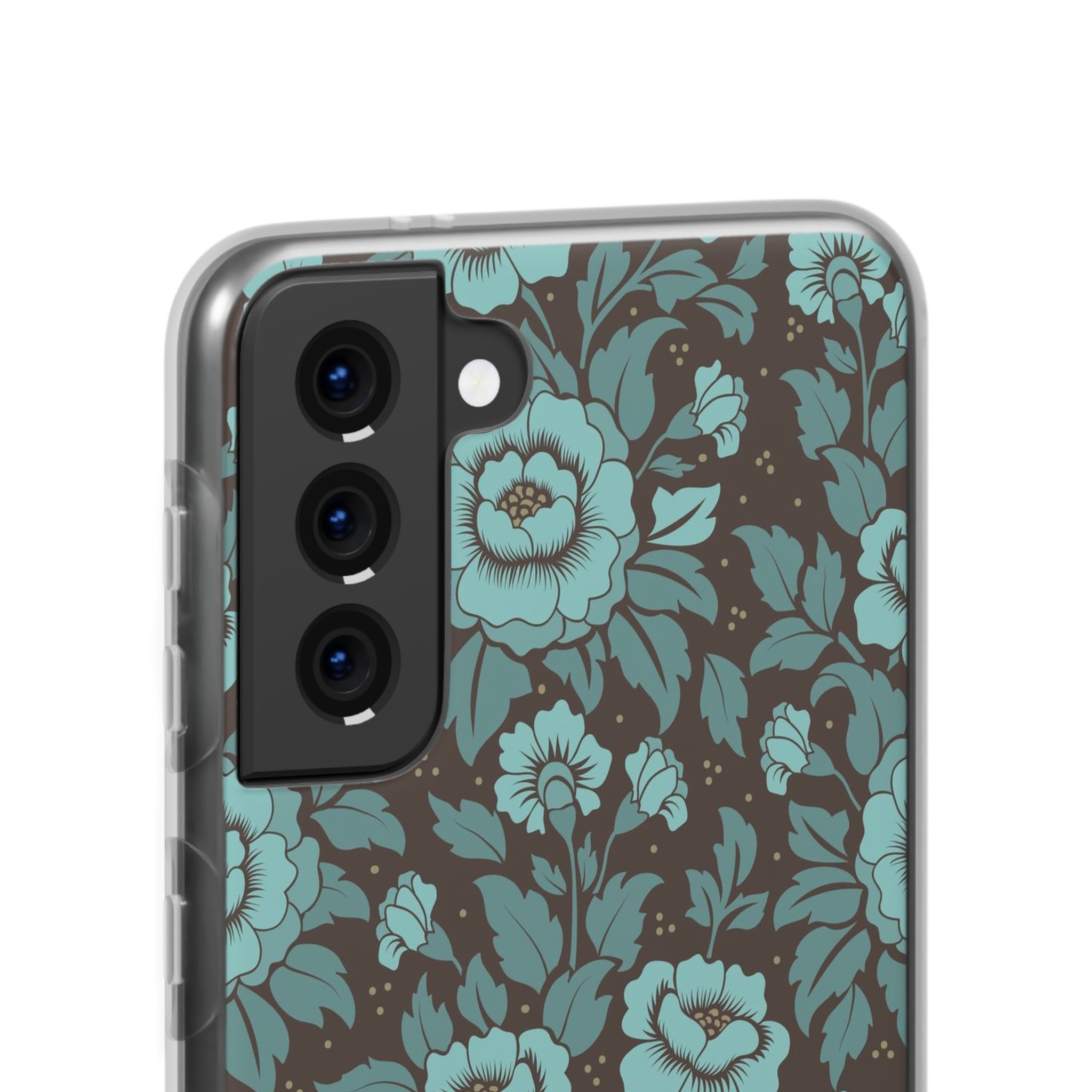 Turquoise floral Slim