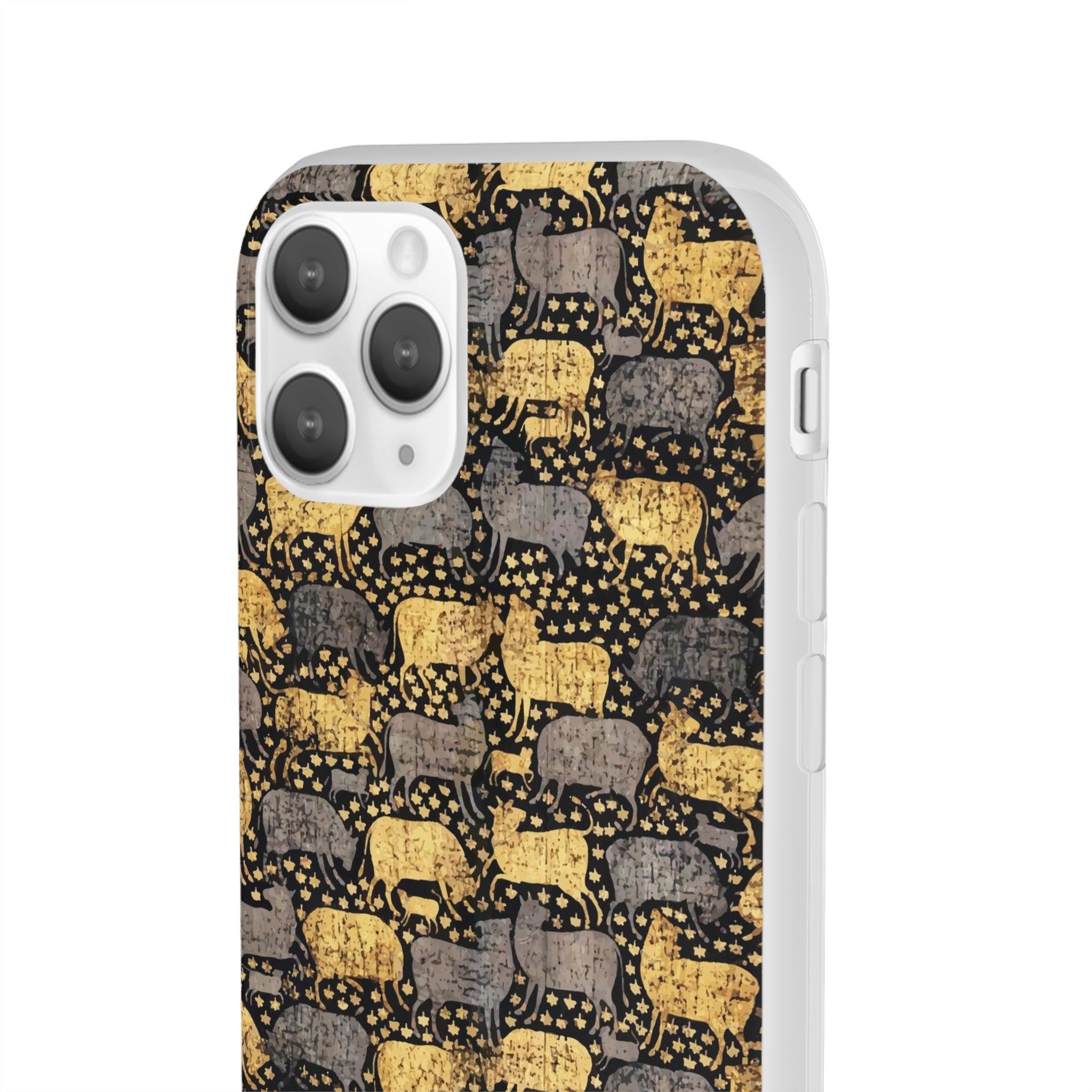 Seamless Brown pattern Slim - PrettyKase