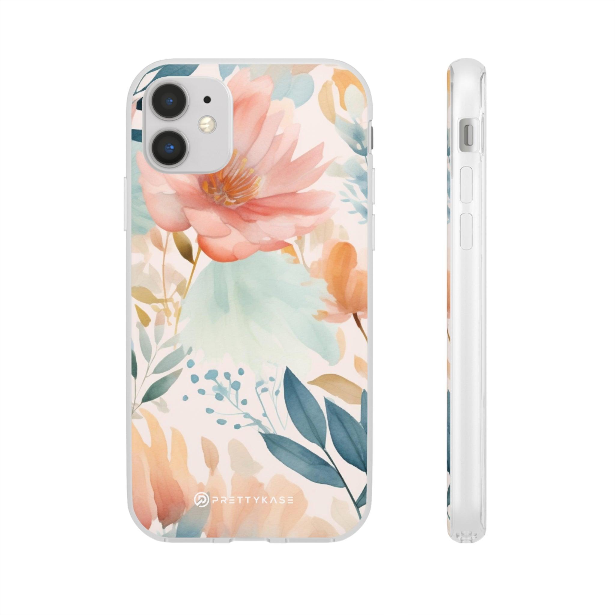 Cute Floral Pattern Slim - PrettyKase