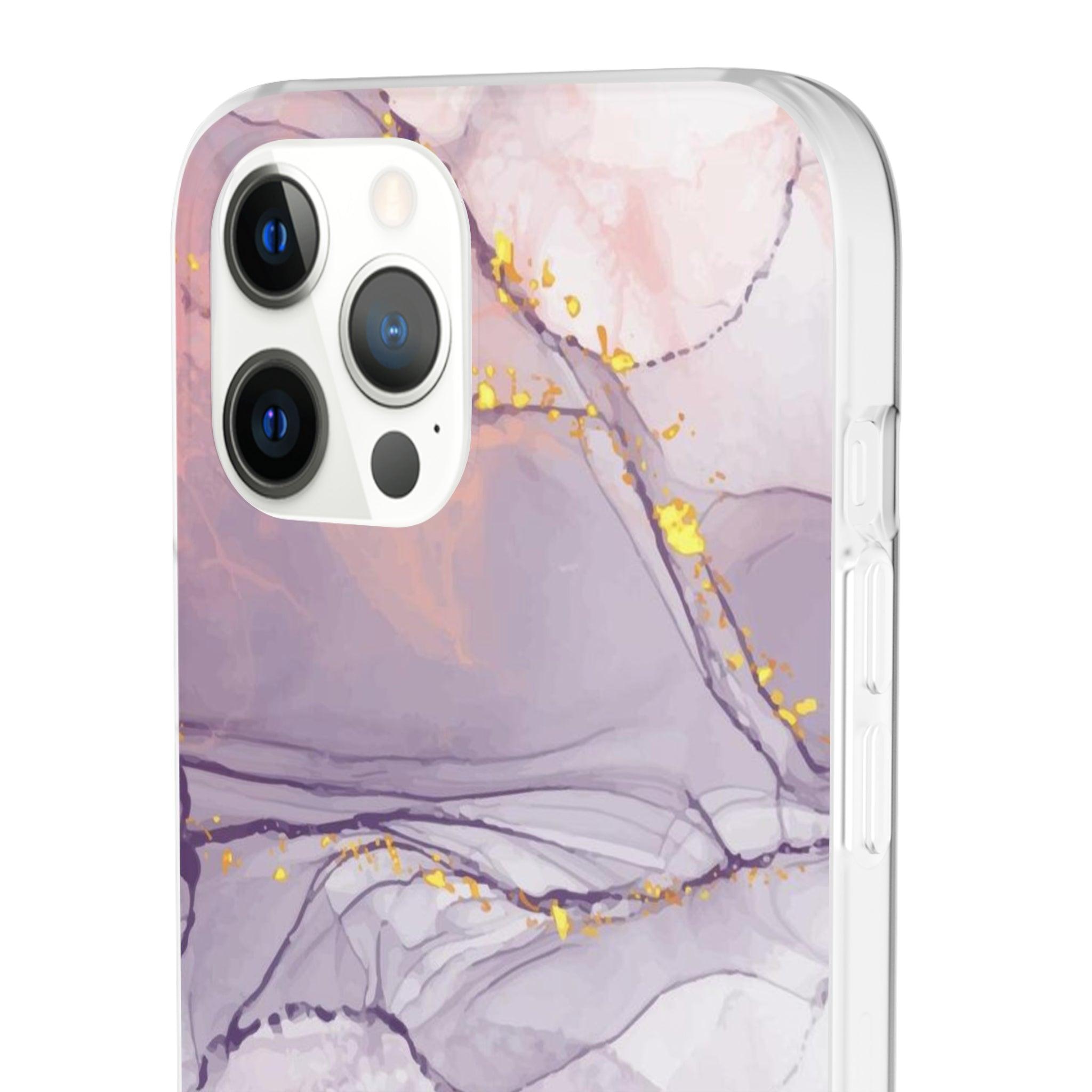 Lavender Marble Slim - PrettyKase