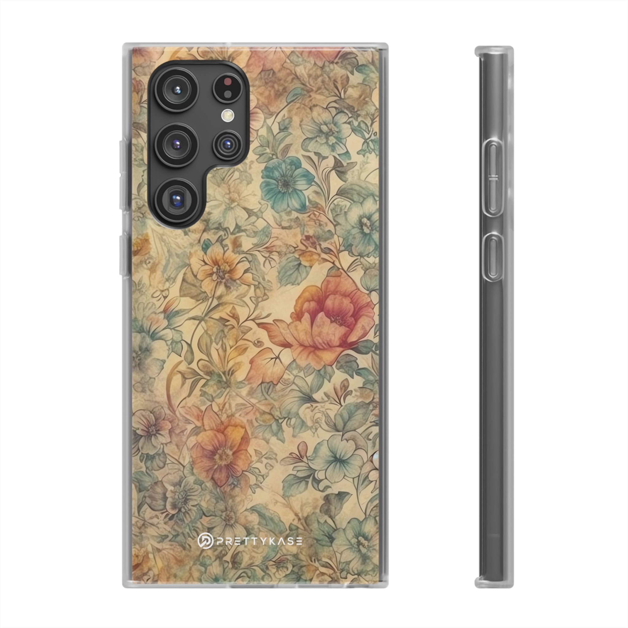 Slim floral ancien vintage