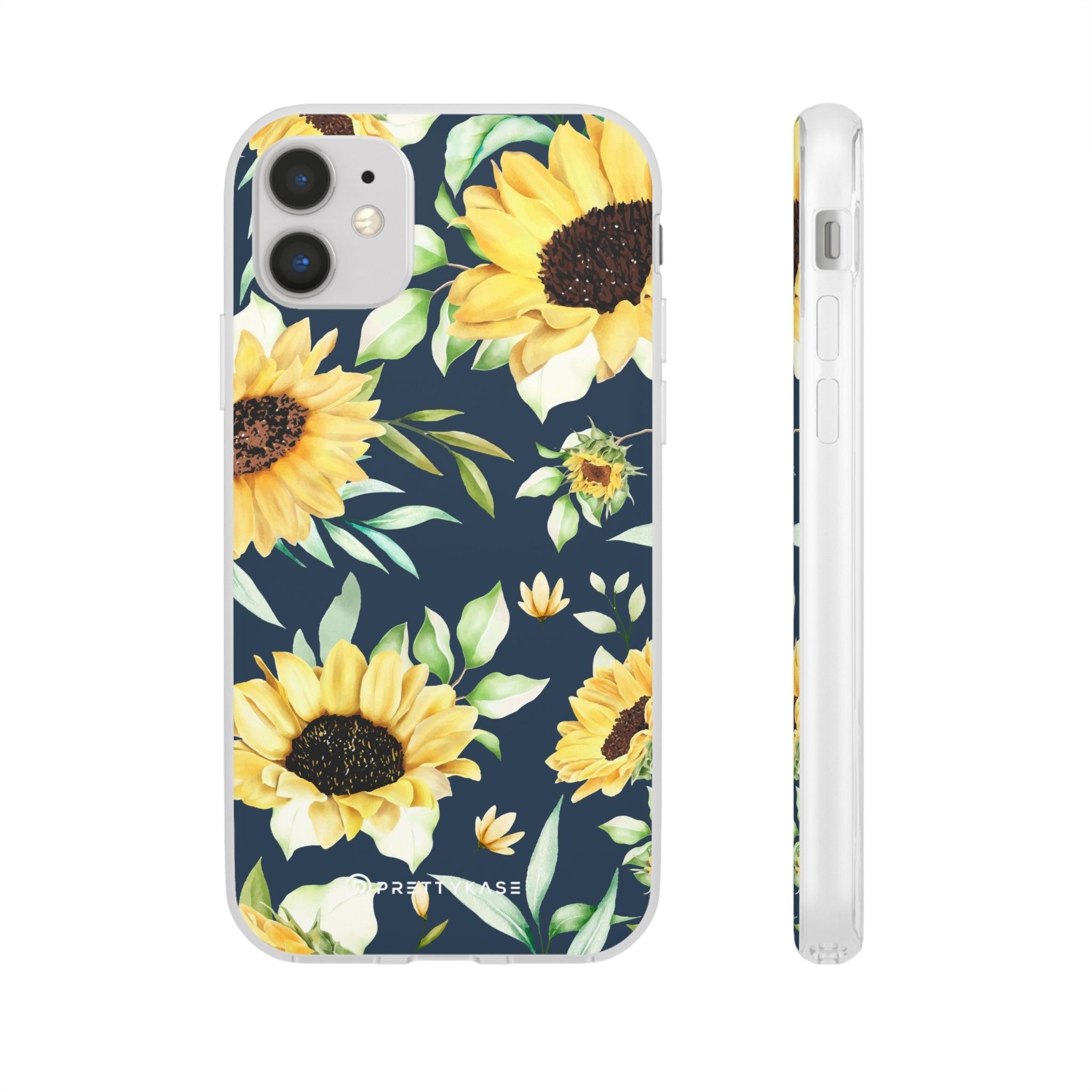 Yellow Floral Evening Slim - PrettyKase