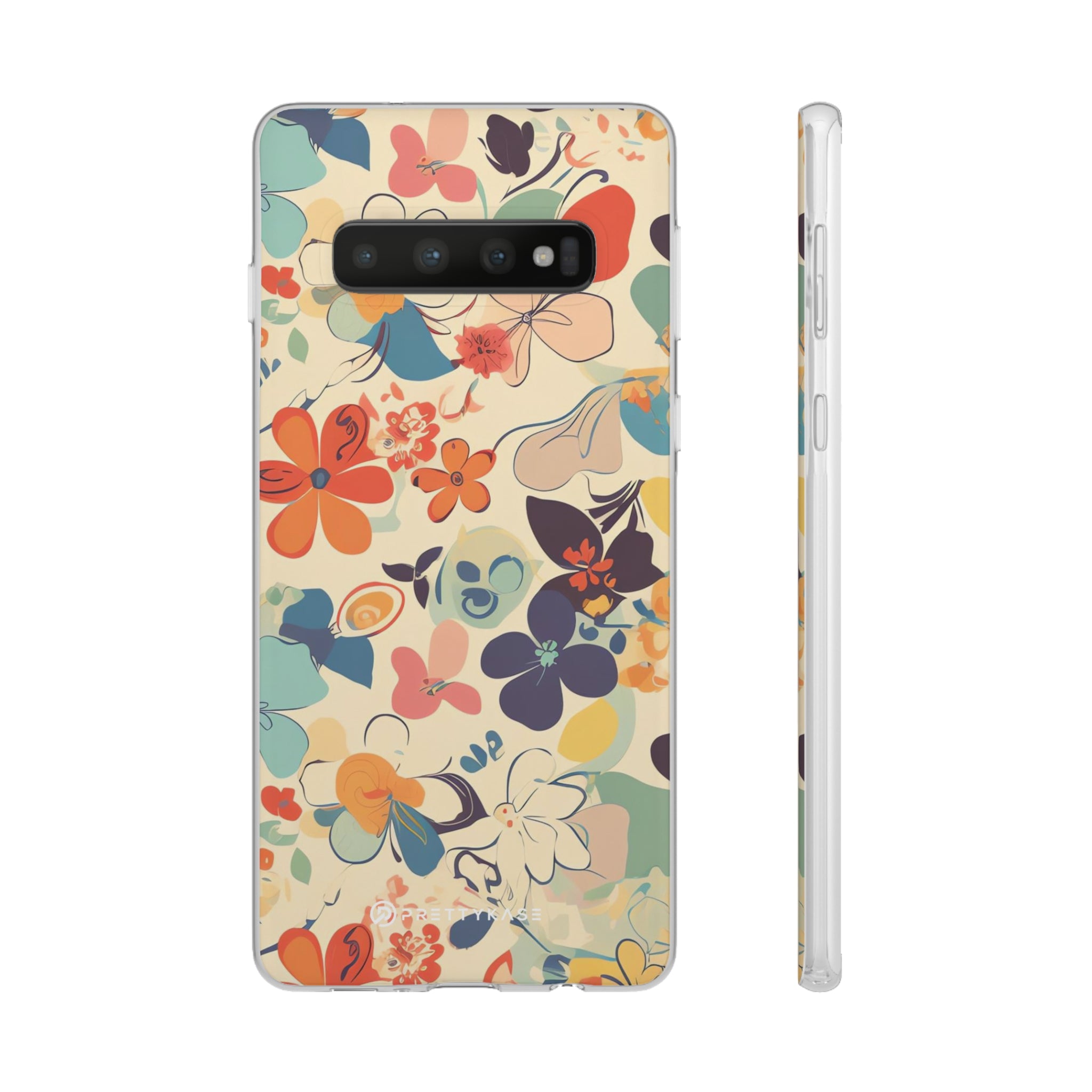 Motif floral sans couture mince