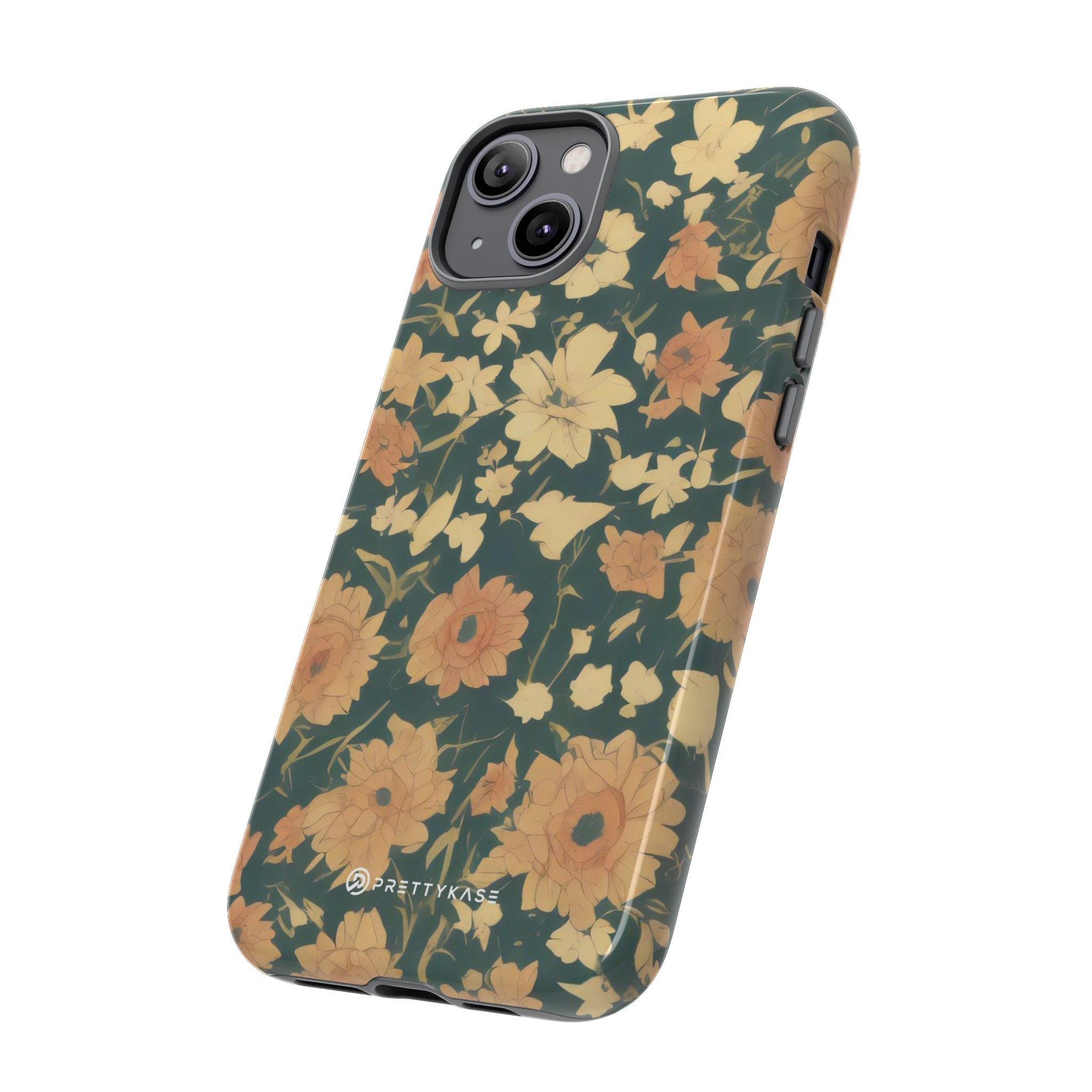 Olive Green Floral