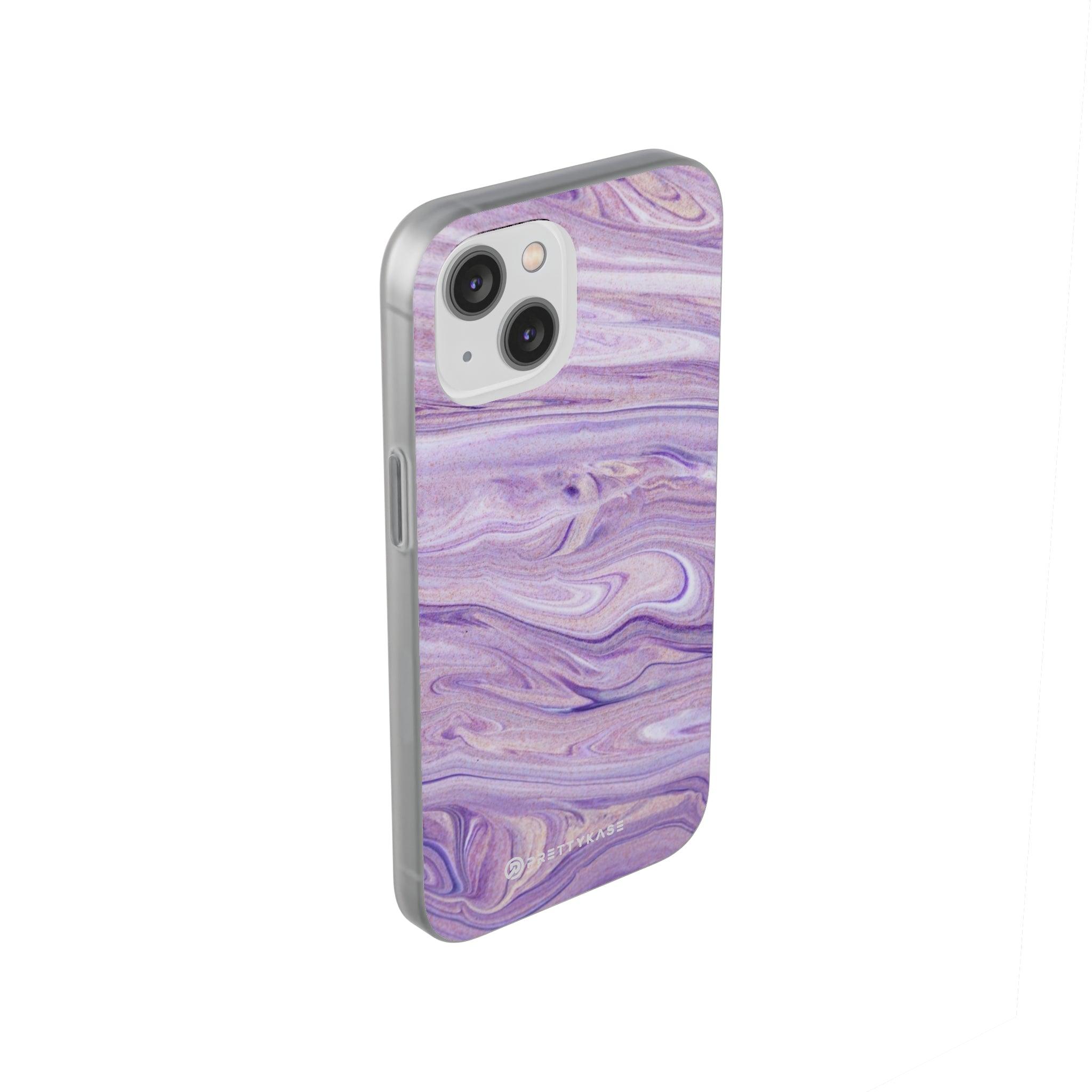 Purple Marble Slim - PrettyKase