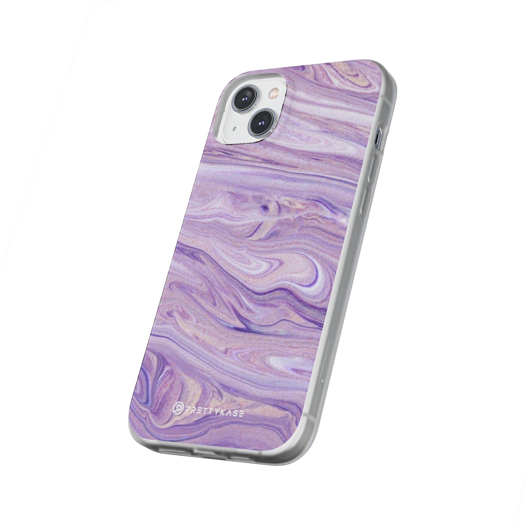 Purple Marble Slim - PrettyKase