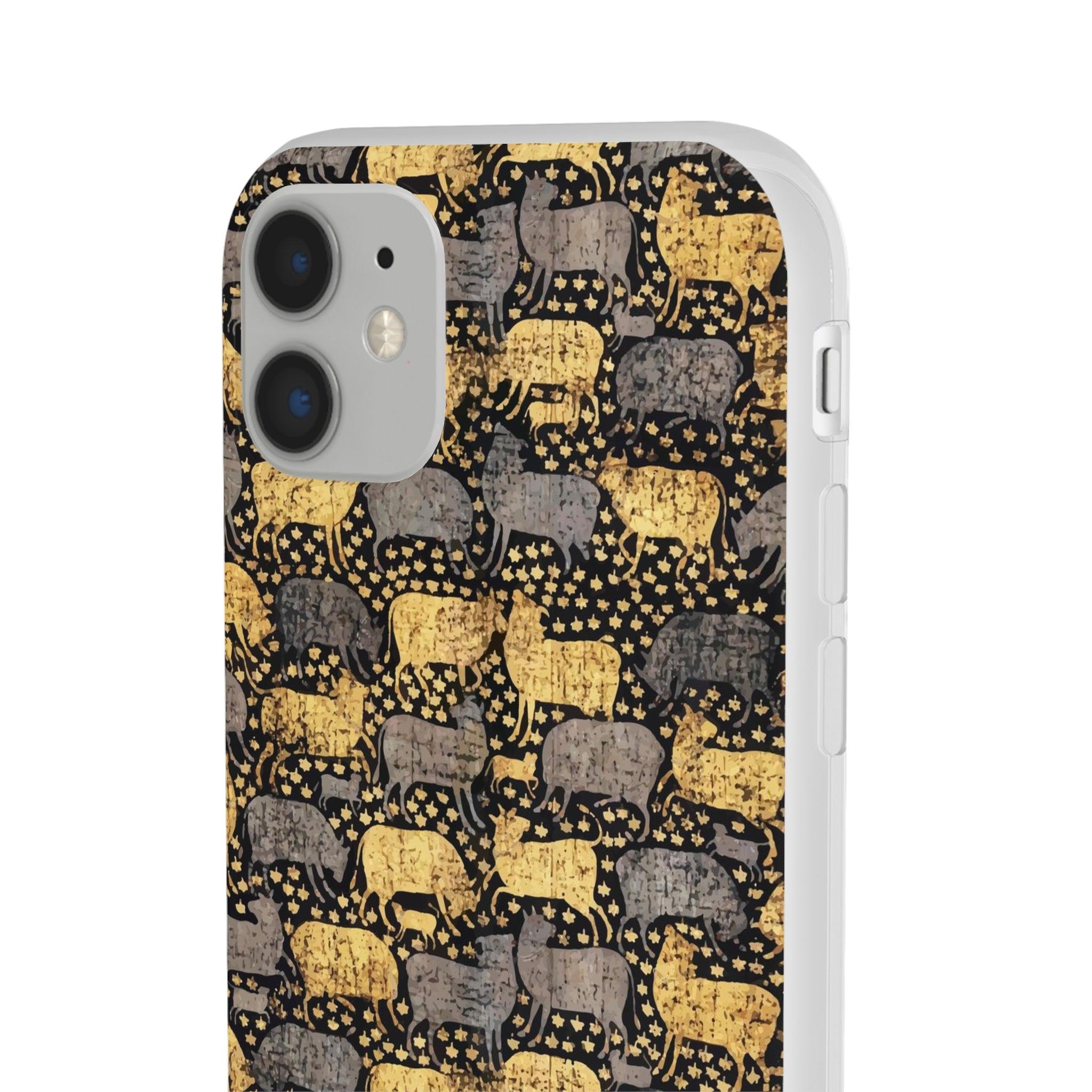 Seamless Brown pattern Slim - PrettyKase