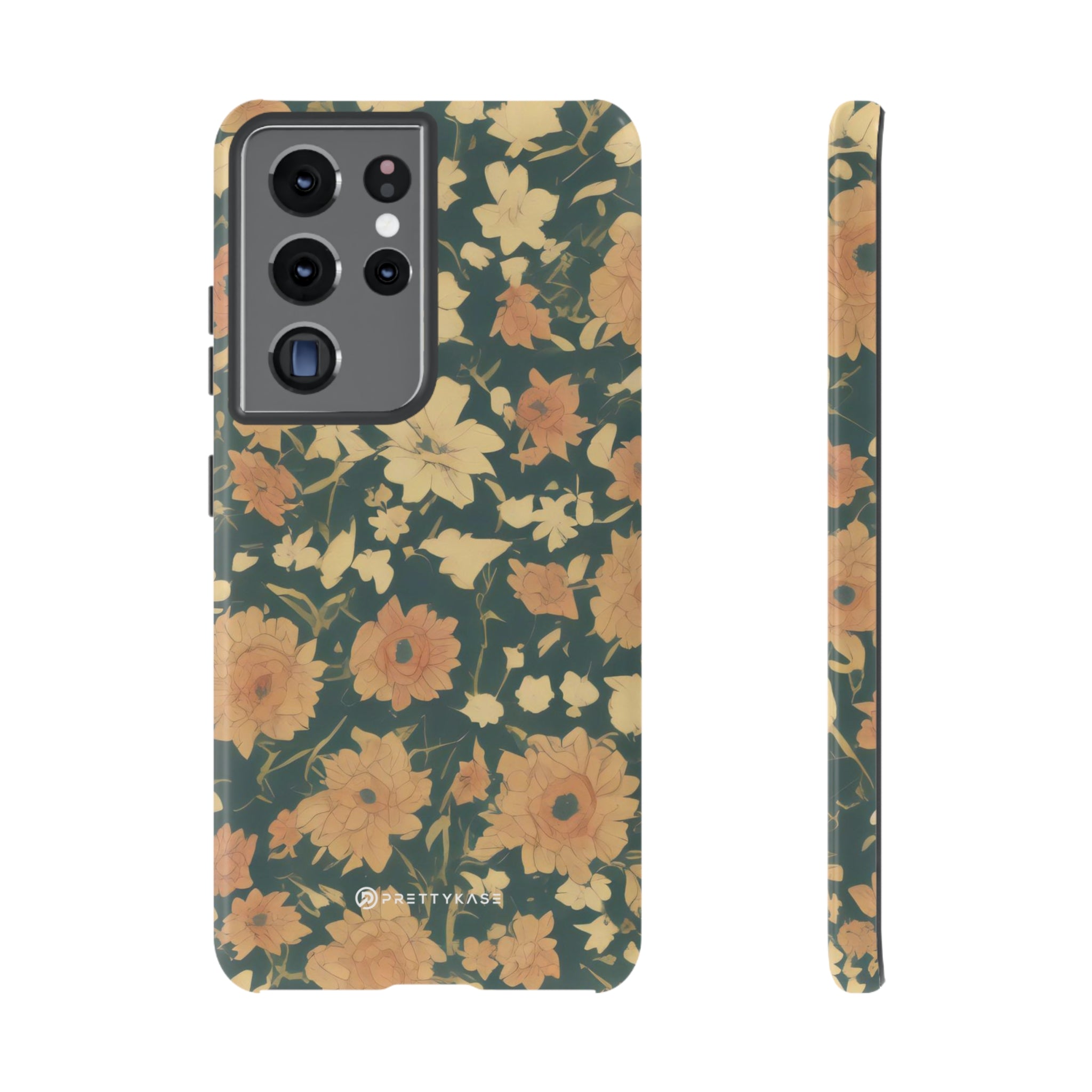 Olive Green Floral