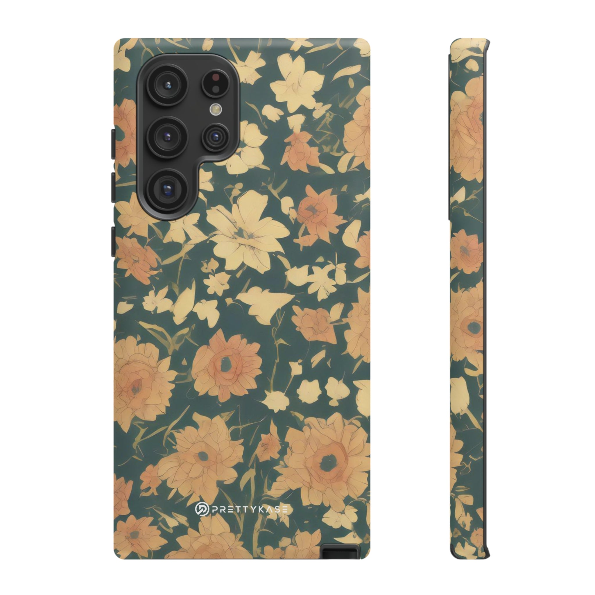 Floral vert olive