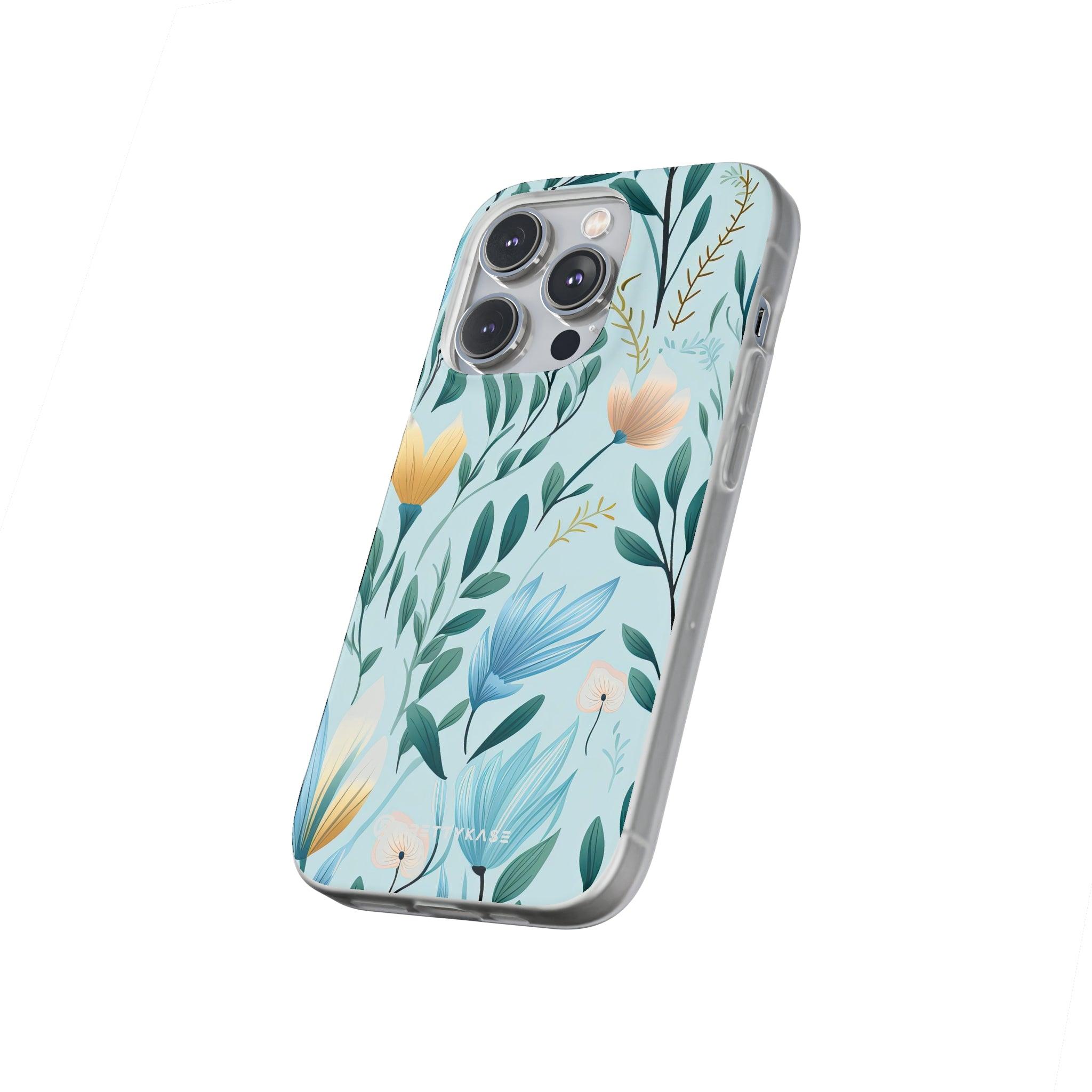 Flower Leaf Pastel Slim - PrettyKase