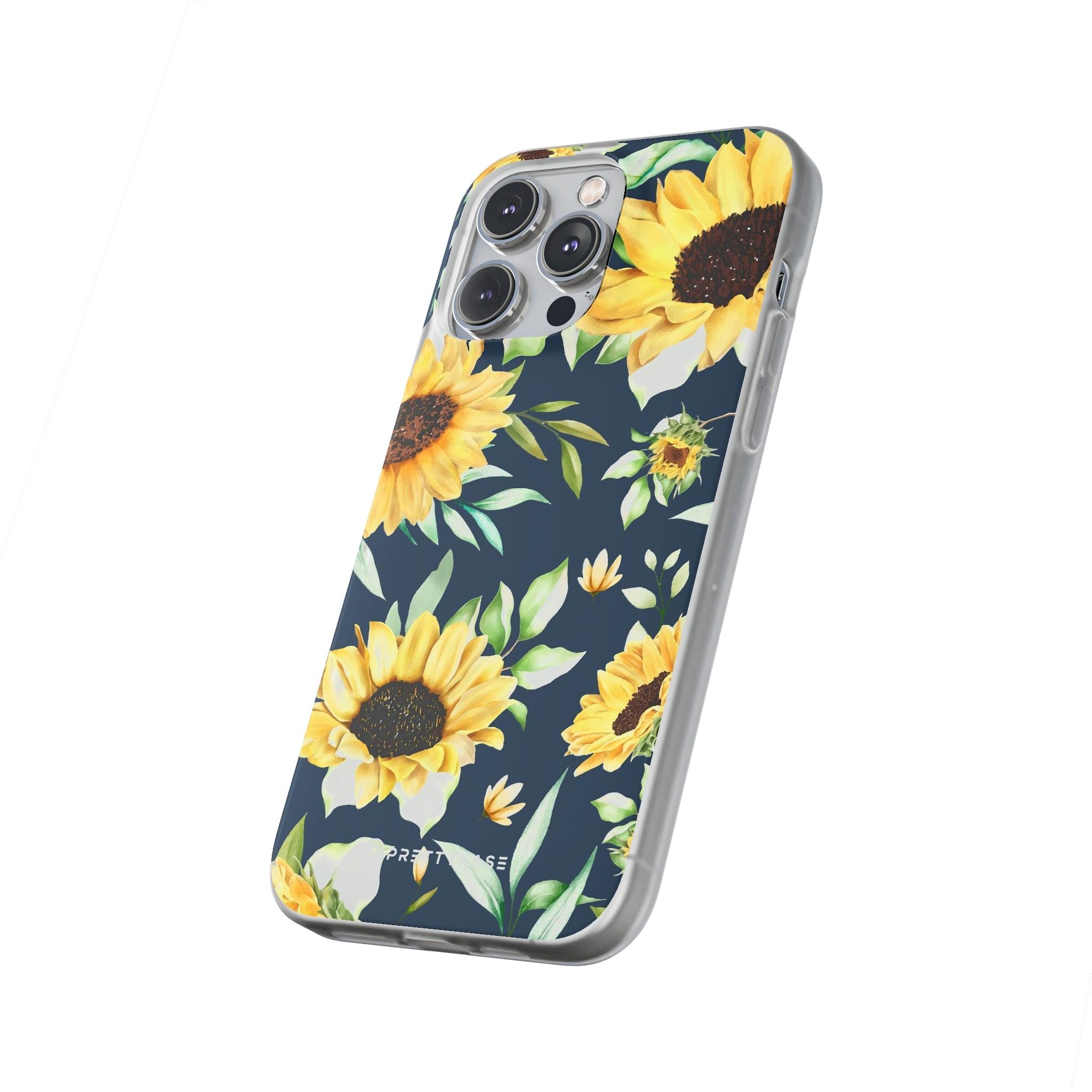 Yellow Floral Evening Slim - PrettyKase