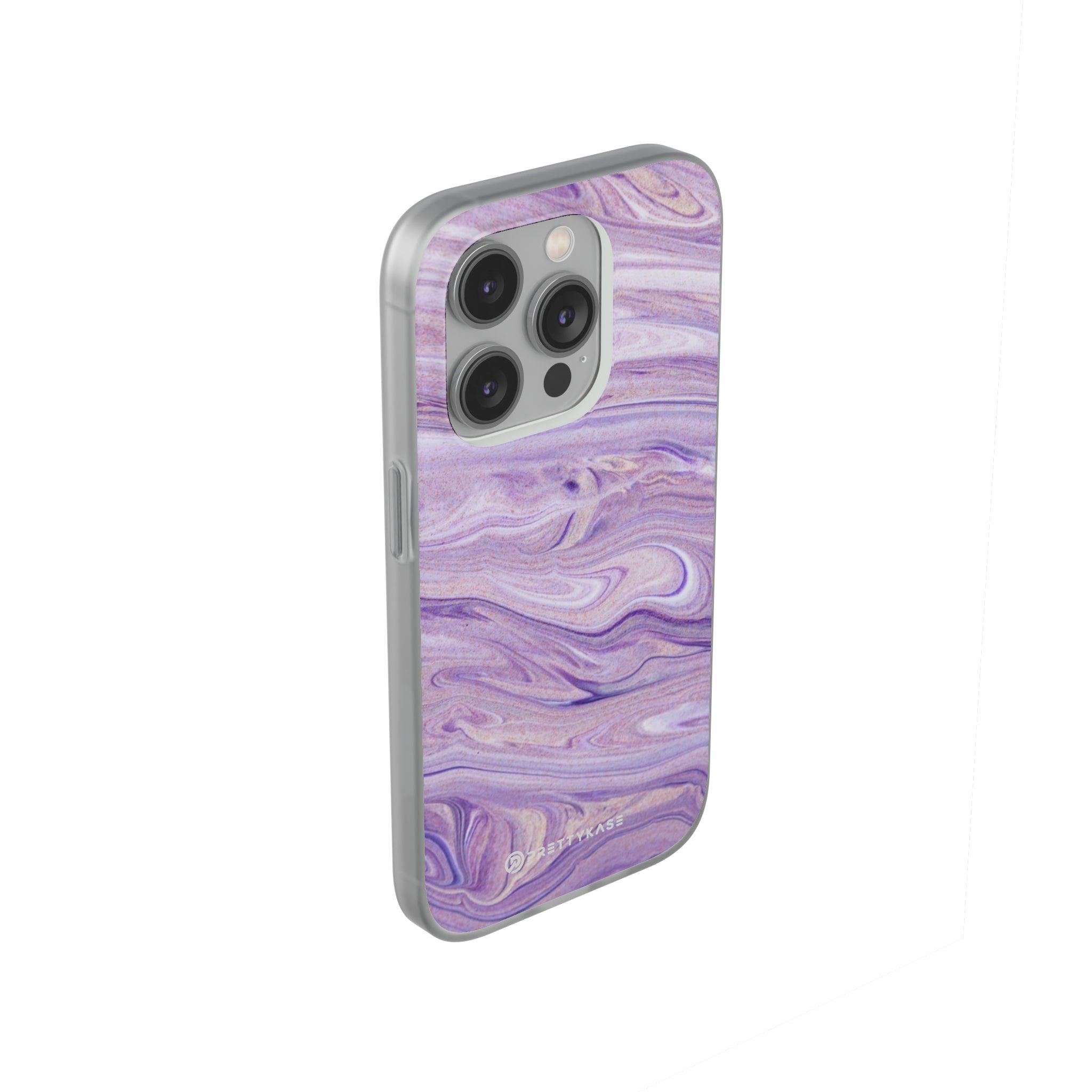 Purple Marble Slim - PrettyKase