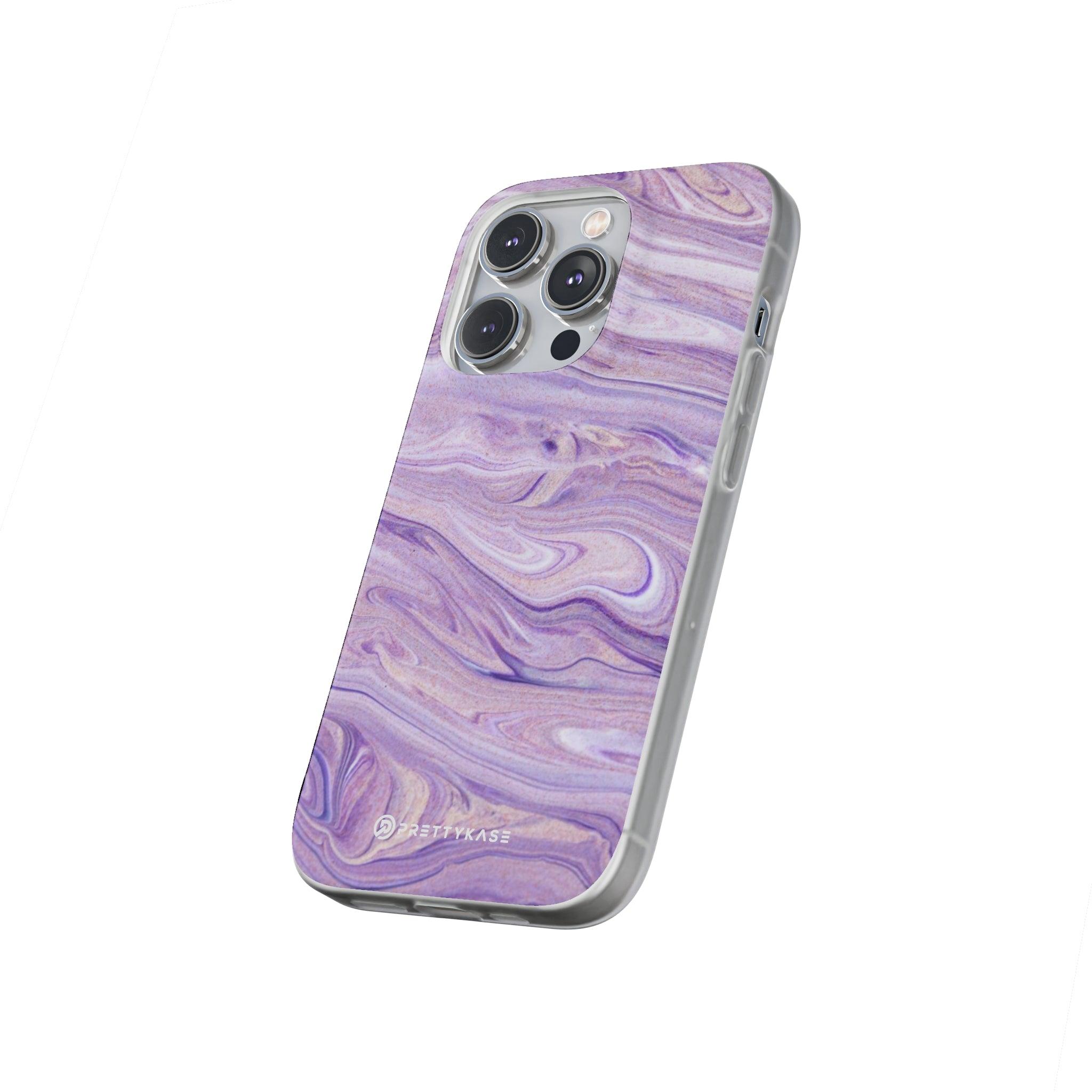 Purple Marble Slim - PrettyKase