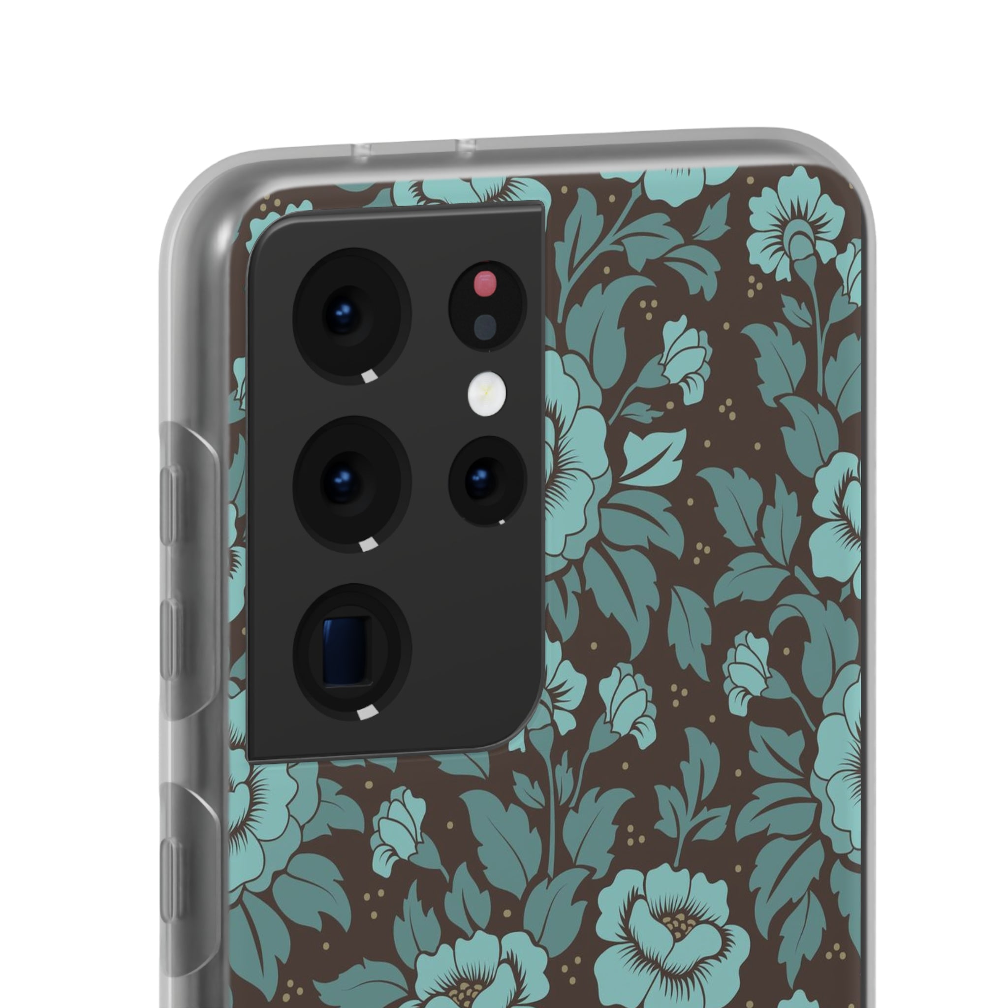 Turquoise floral Slim