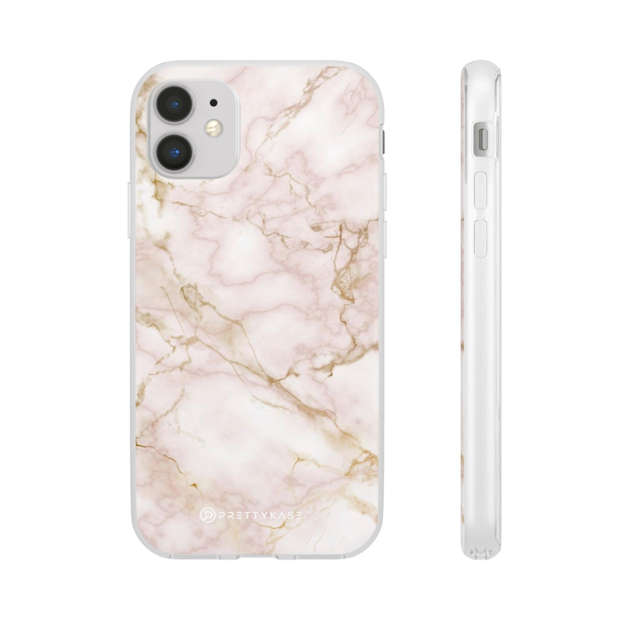 Golden Rosed Marble Slim - PrettyKase