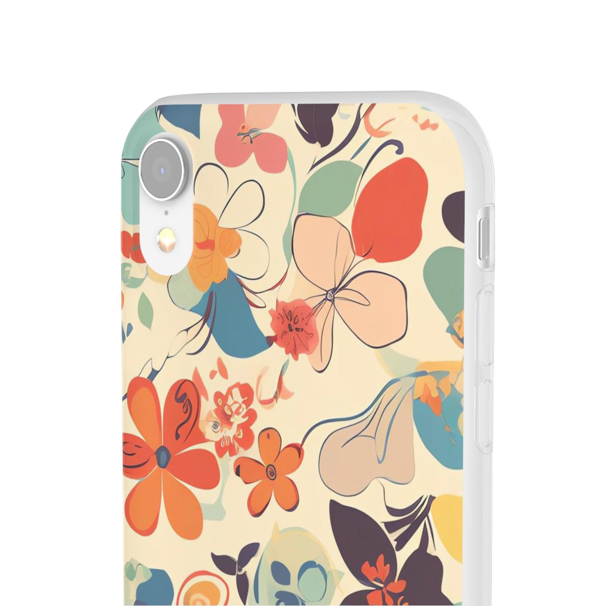 Seamless Floral Pattern Slim - PrettyKase