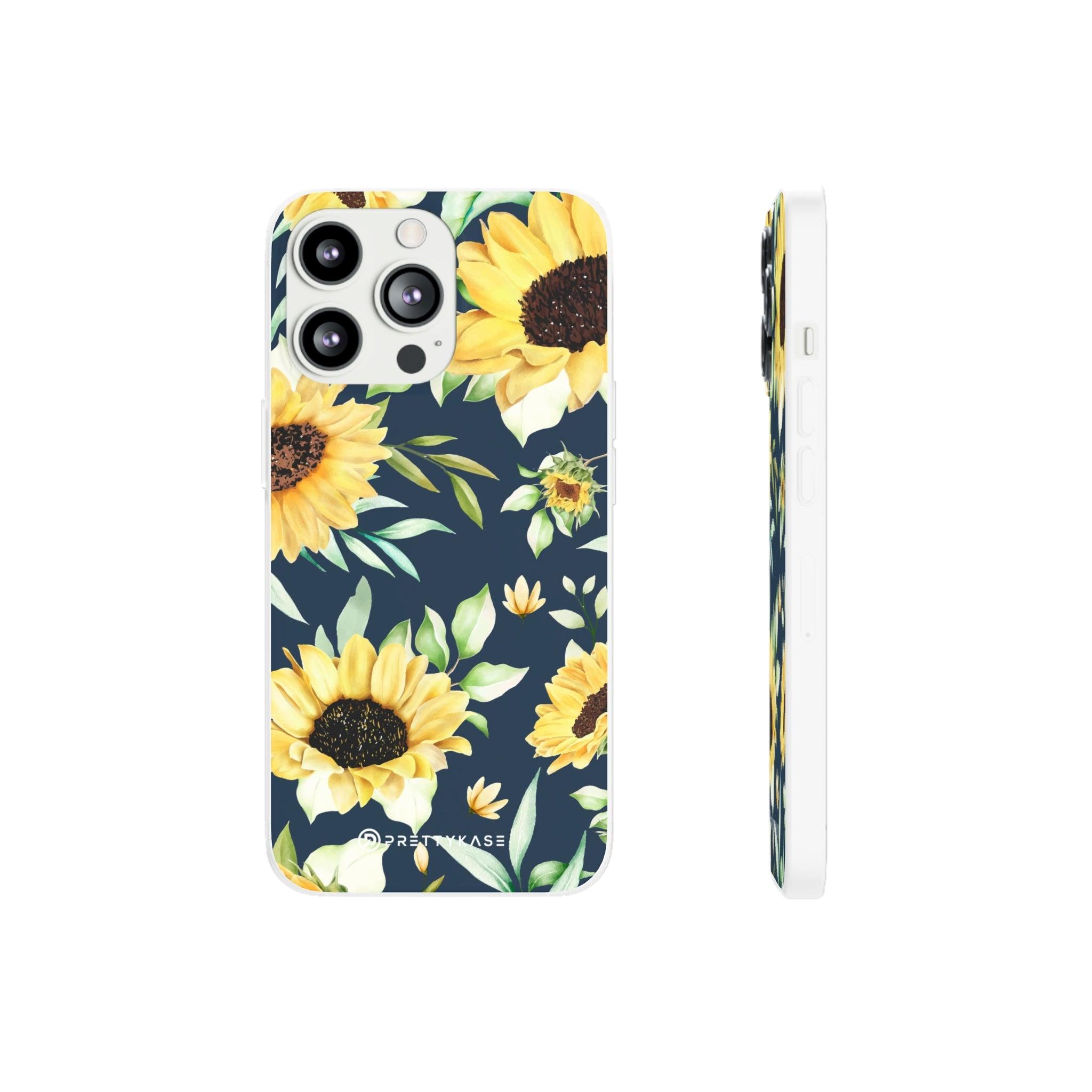 Yellow Floral Evening Slim - PrettyKase