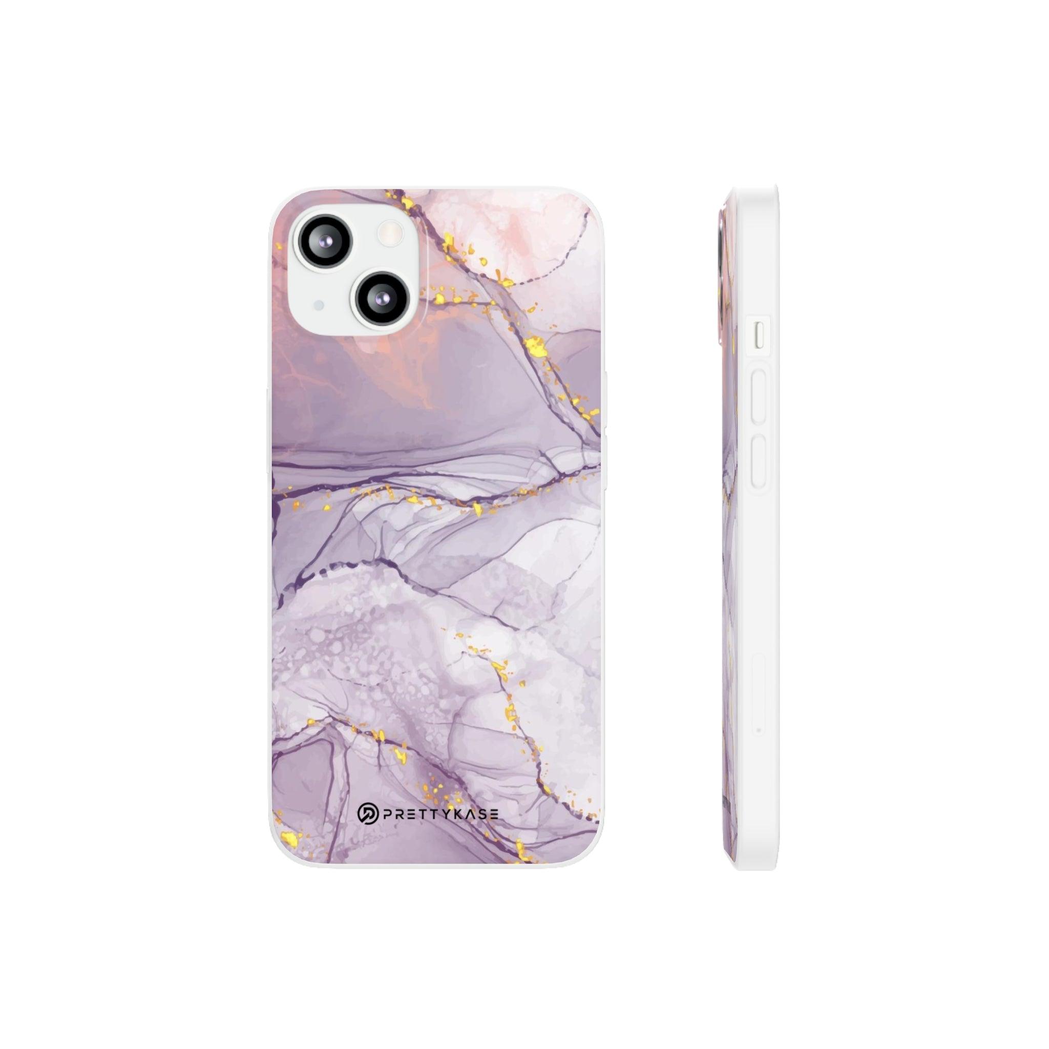 Lavender Marble Slim - PrettyKase