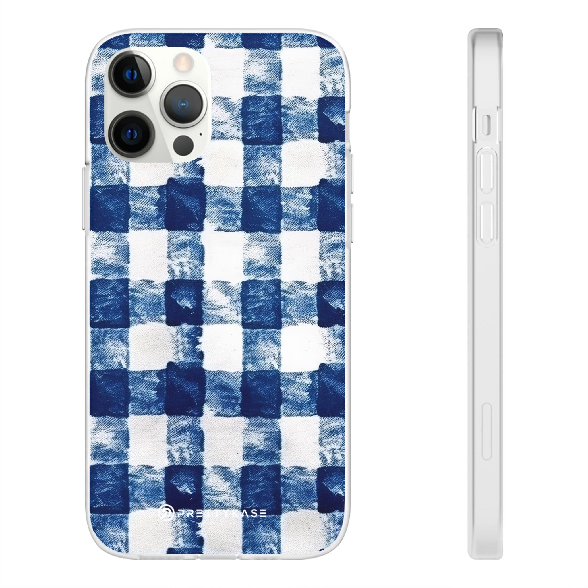 Gingham Pattern Slim - PrettyKase