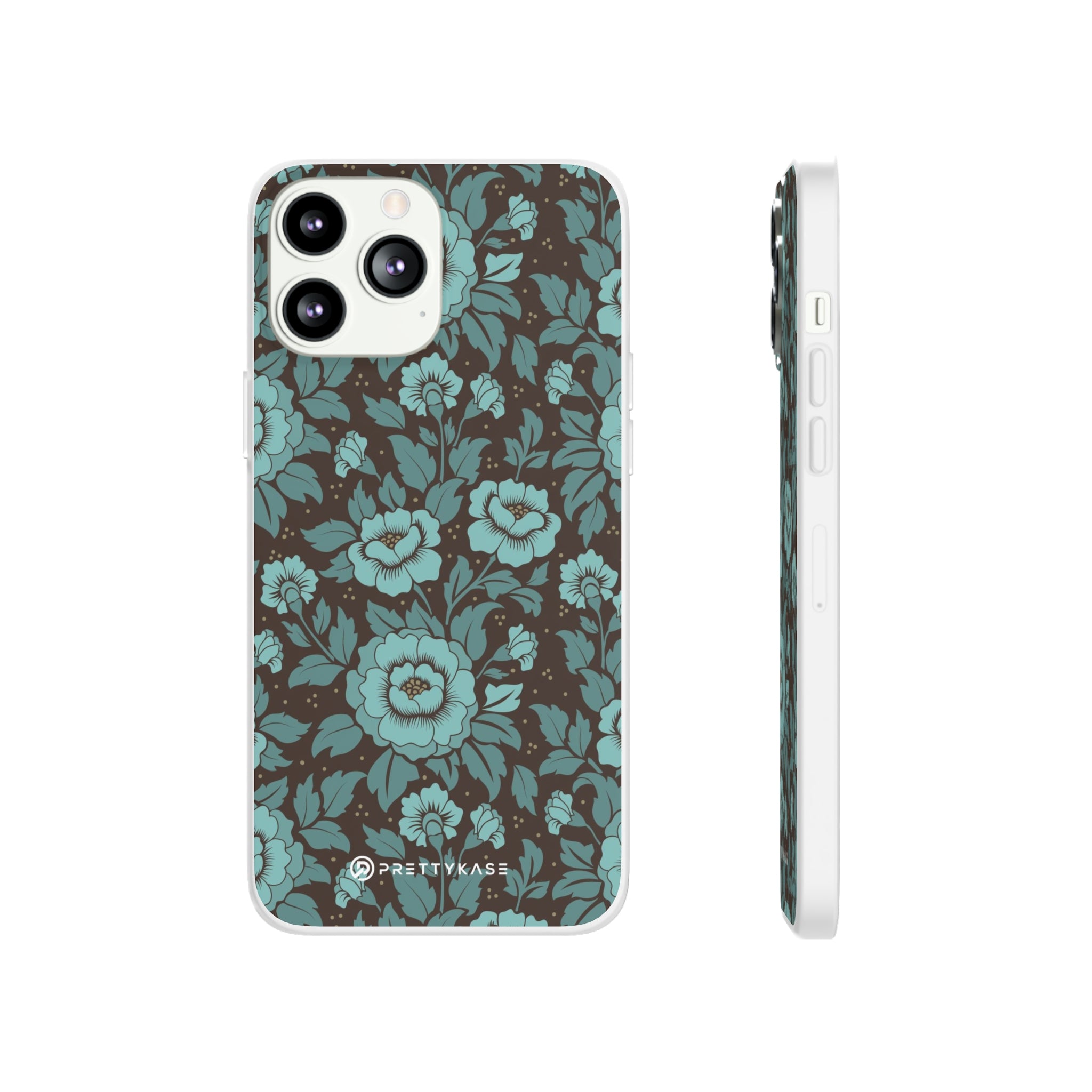 Turquoise floral Slim