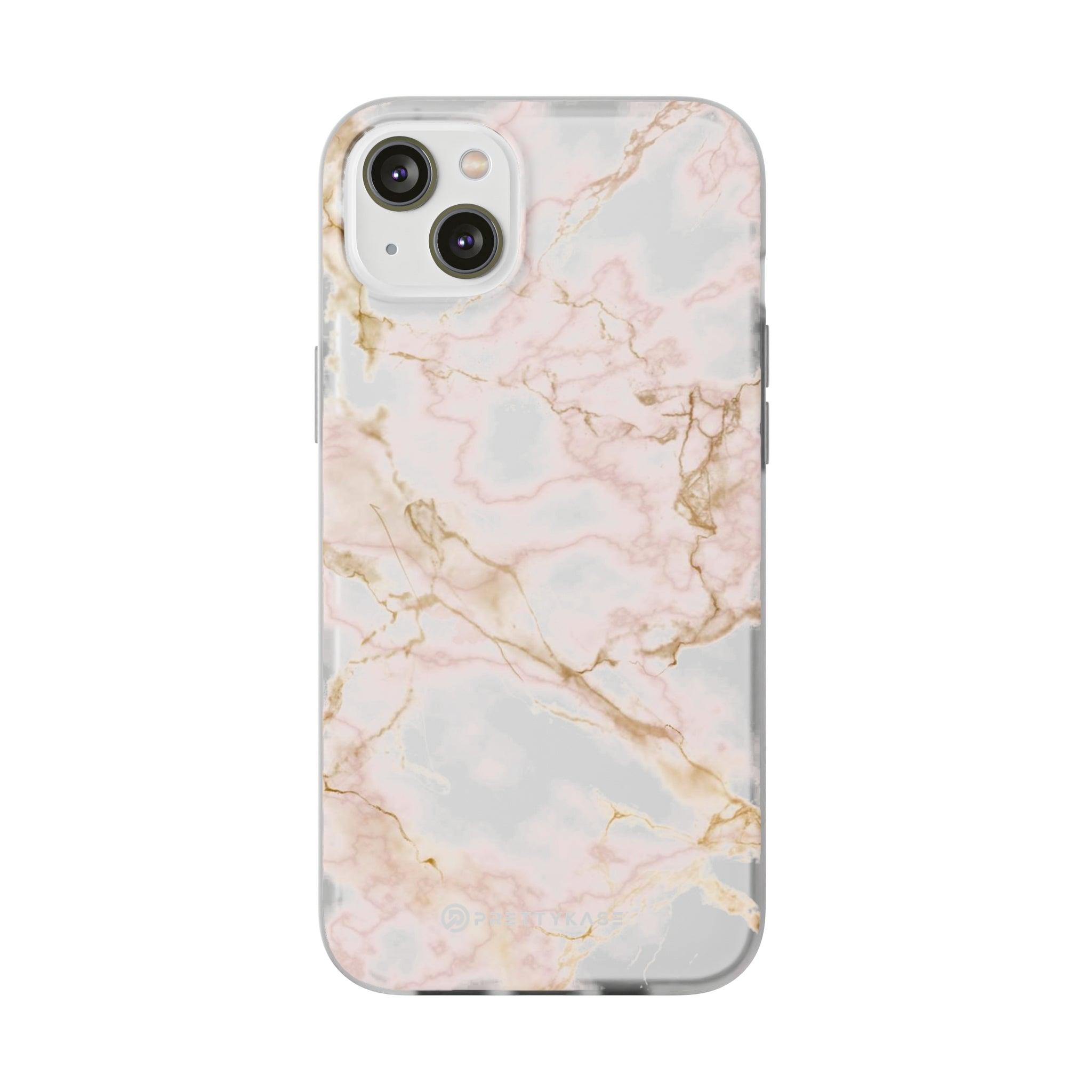 Golden Rosed Marble Slim - PrettyKase