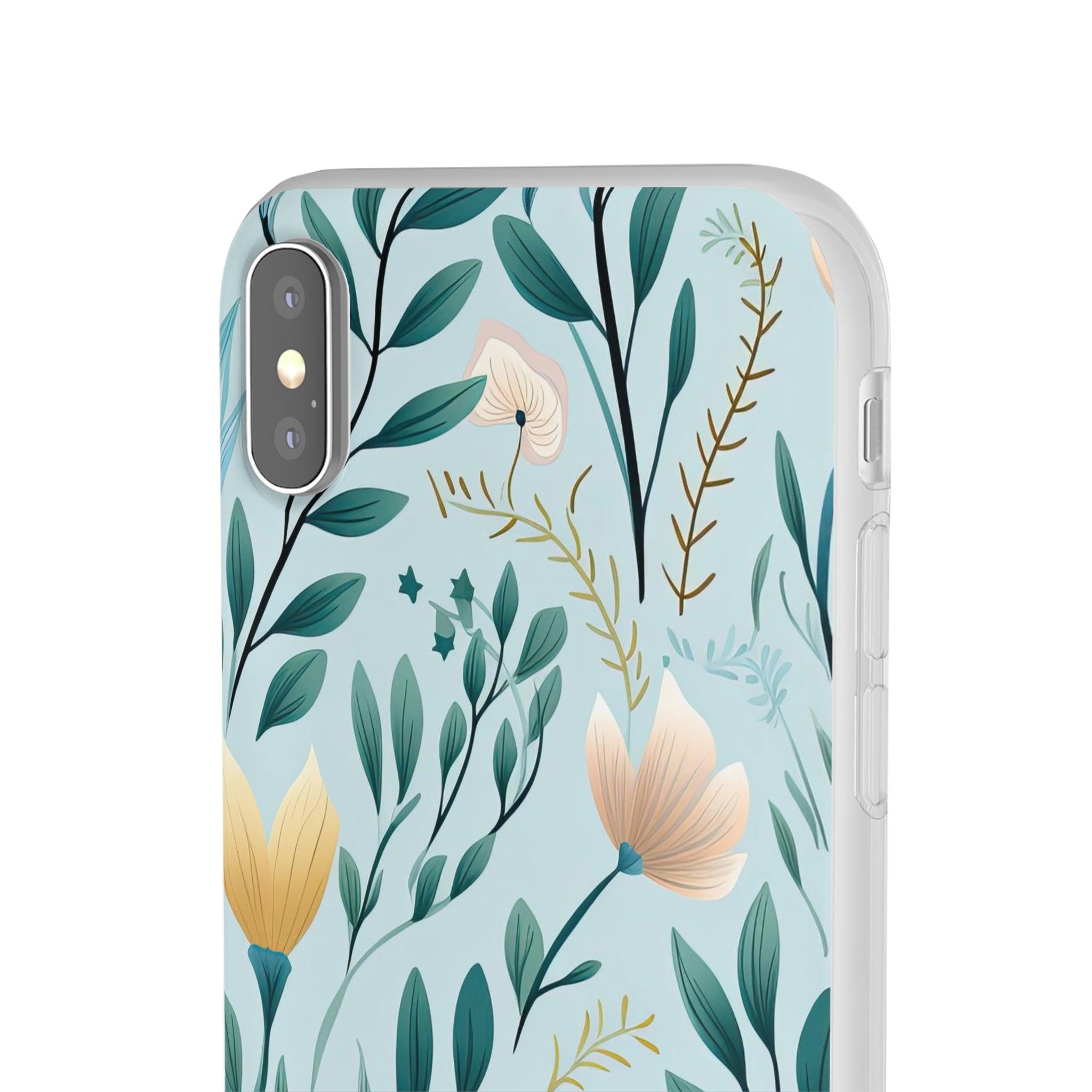 Flower Leaf Pastel Slim - PrettyKase