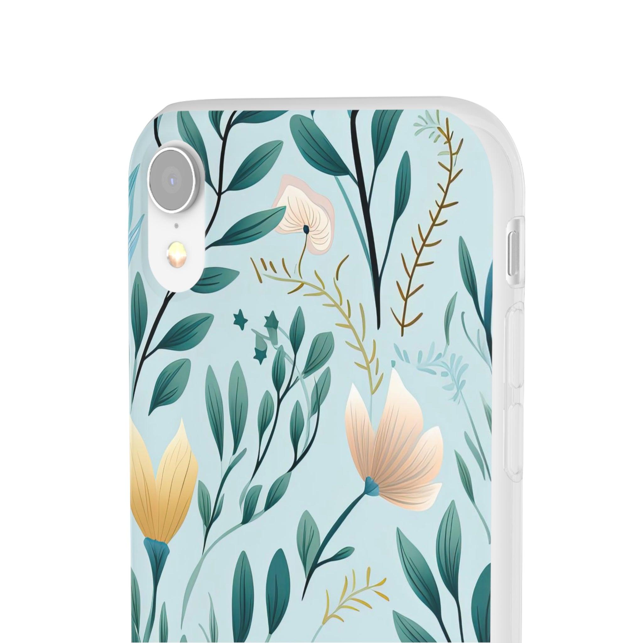 Flower Leaf Pastel Slim - PrettyKase