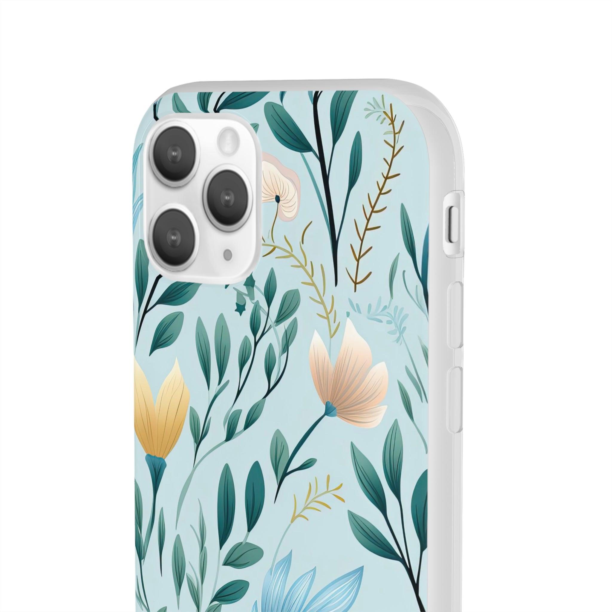 Flower Leaf Pastel Slim - PrettyKase