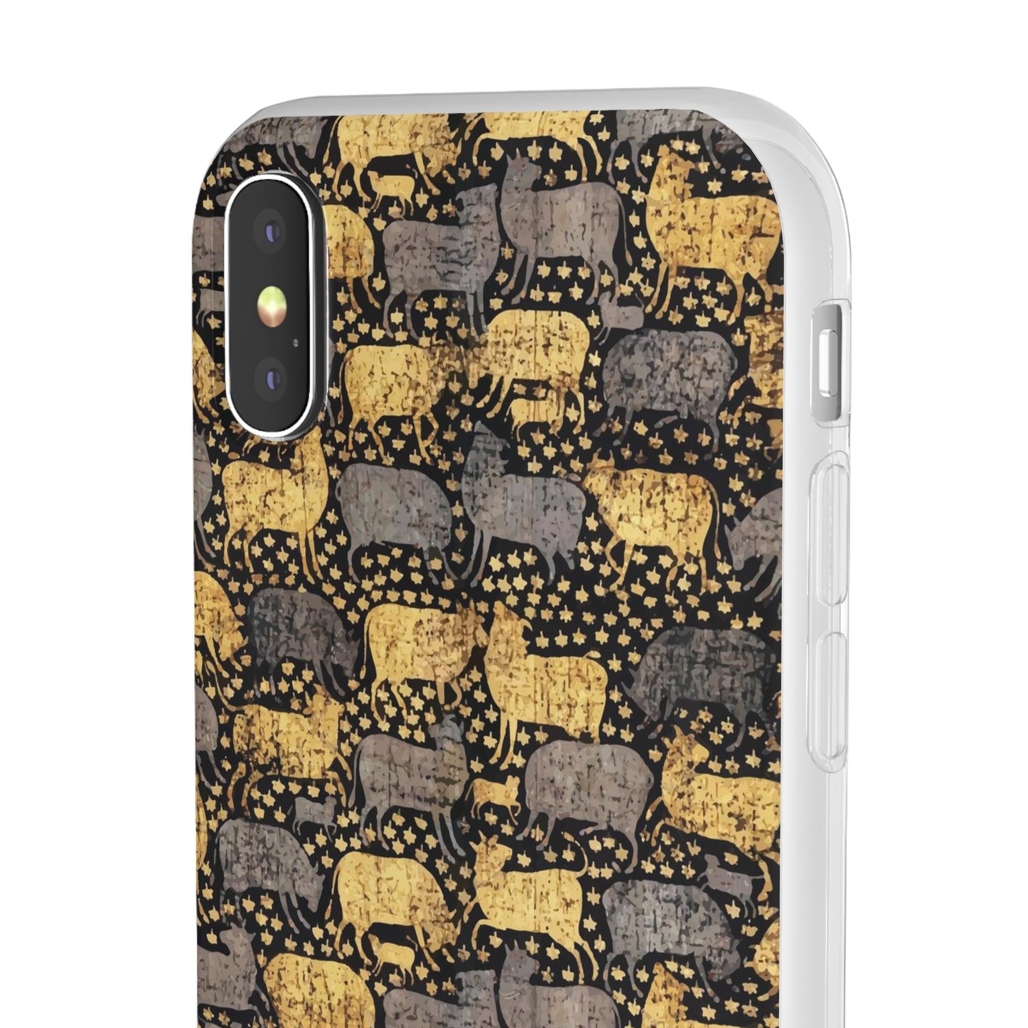 Seamless Brown pattern Slim - PrettyKase