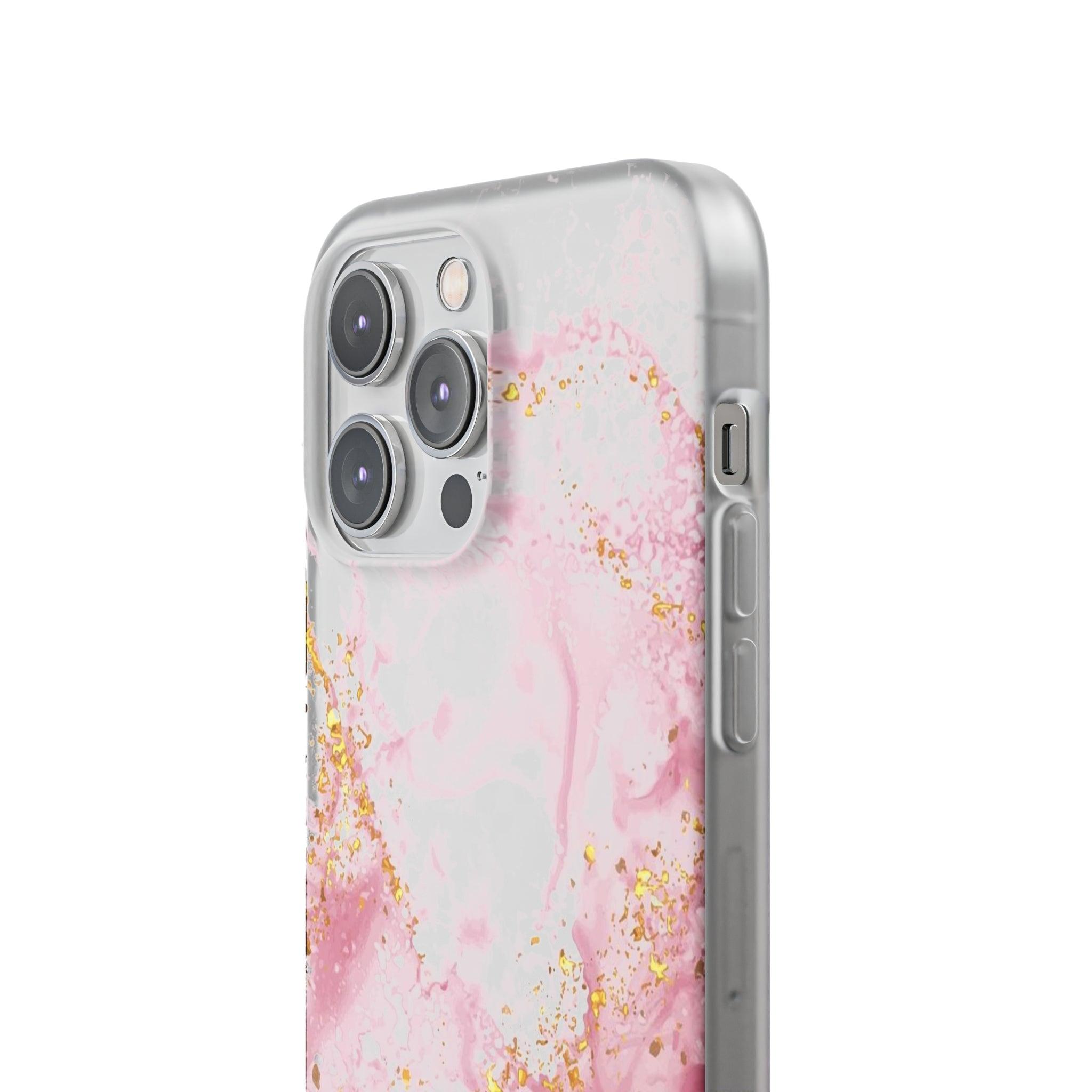 Bubble Gum Marble Slim - PrettyKase