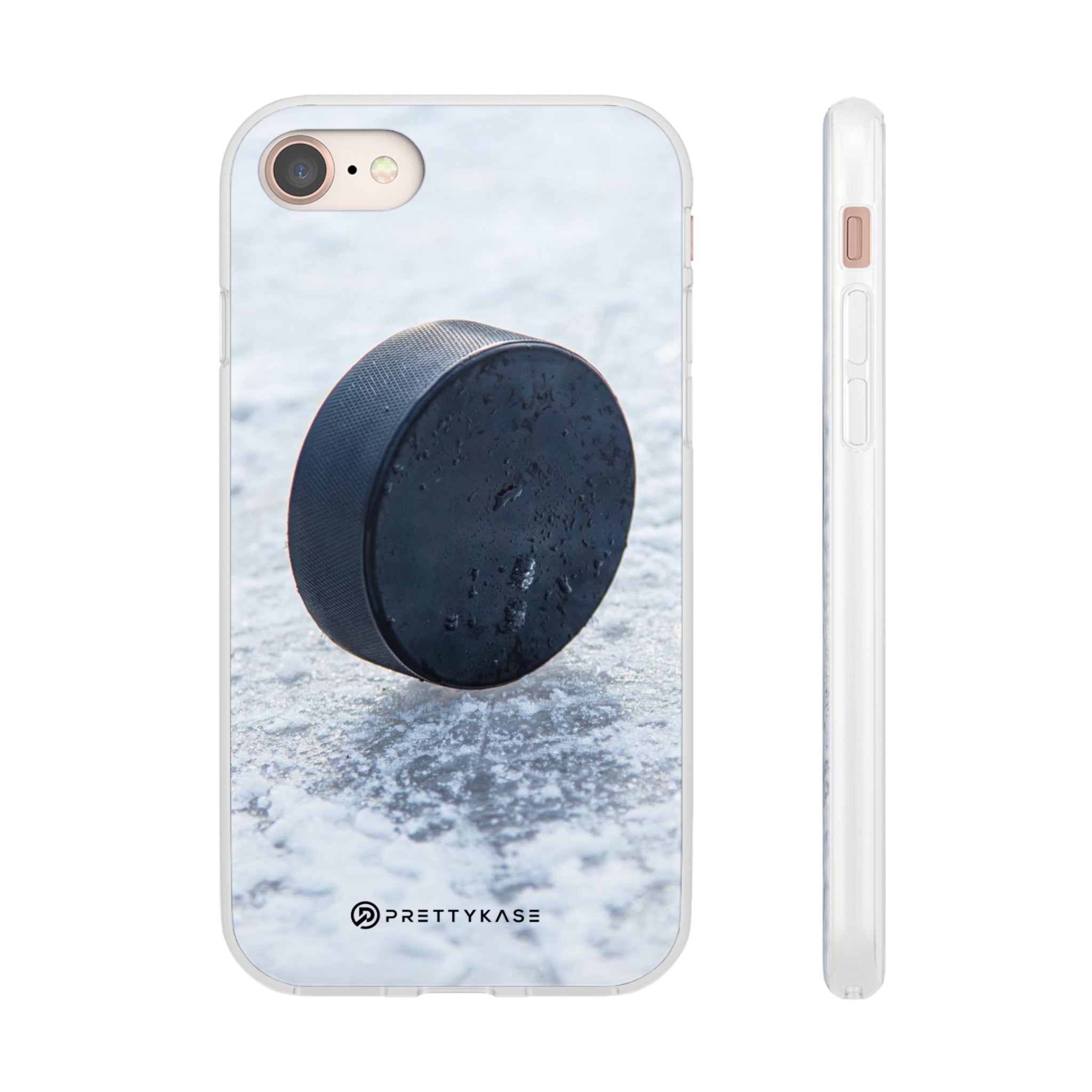 Black Hockey Puck Slim