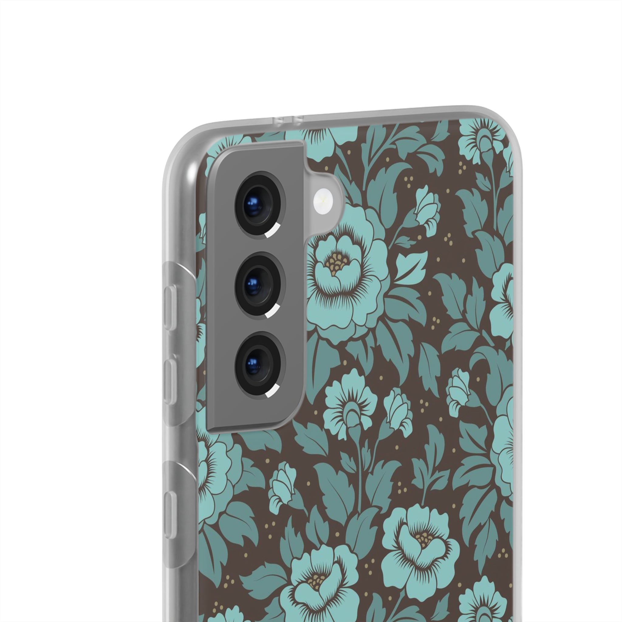 Turquoise floral Slim