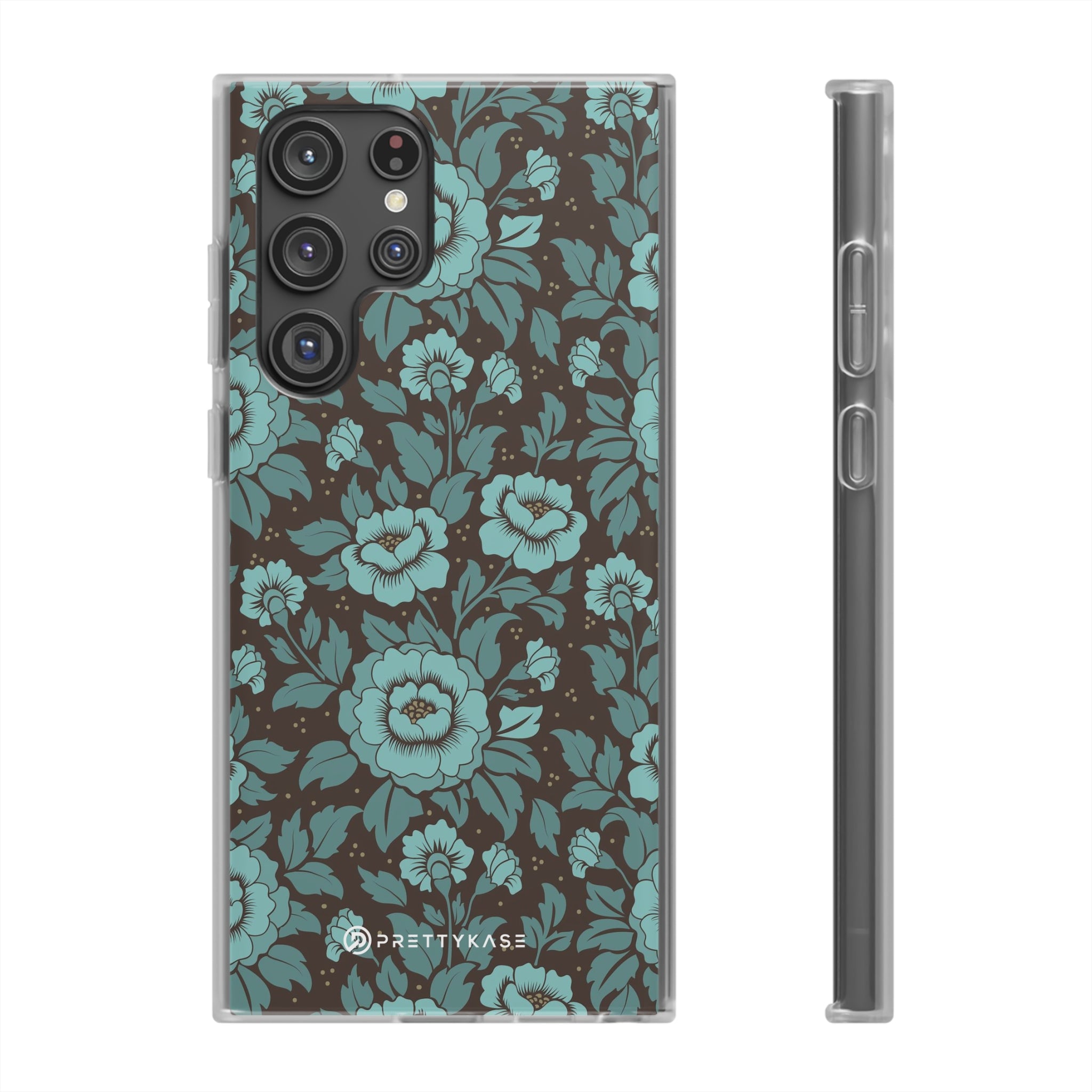 Turquoise floral Slim