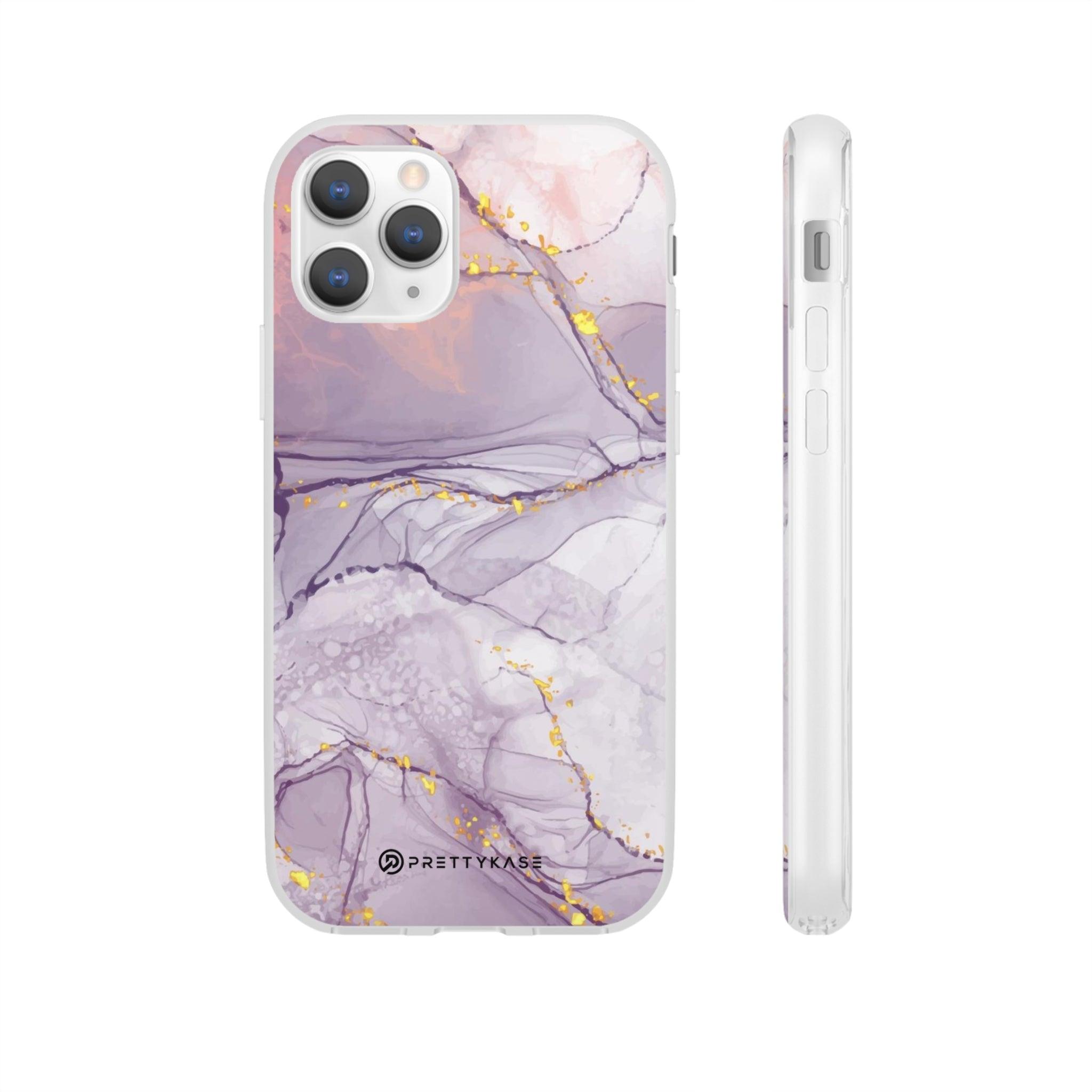 Lavender Marble Slim - PrettyKase