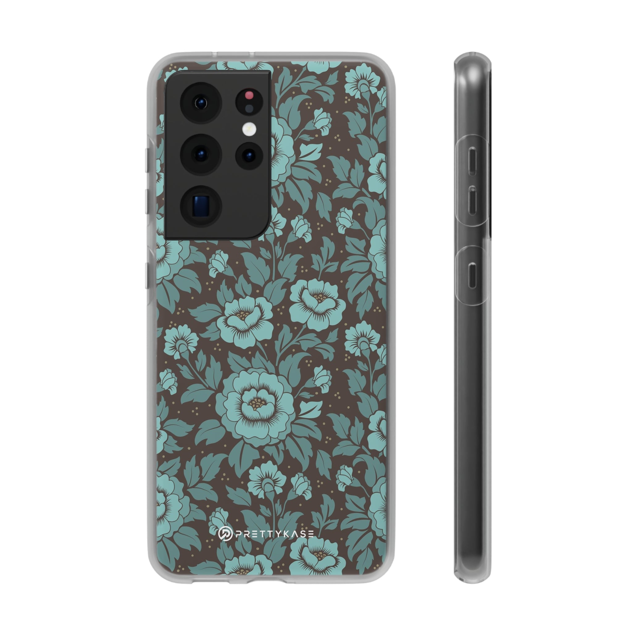 Turquoise floral Slim